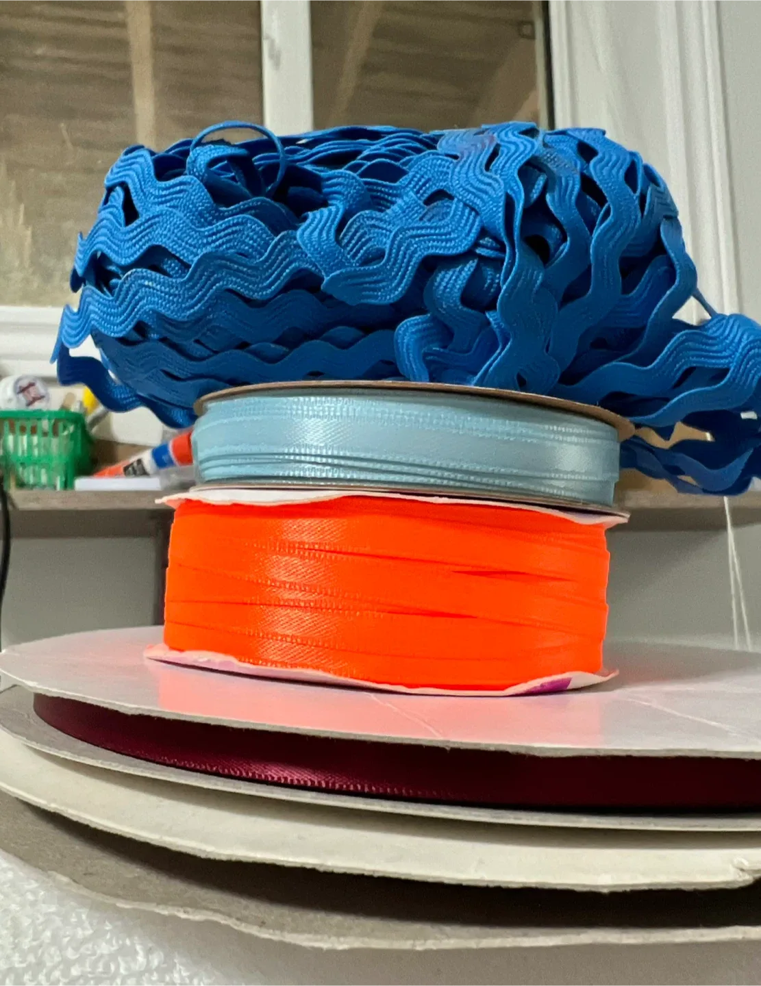 Fabric Scraps & Ribbon Bundle and Much More!!!! image indicator(6)