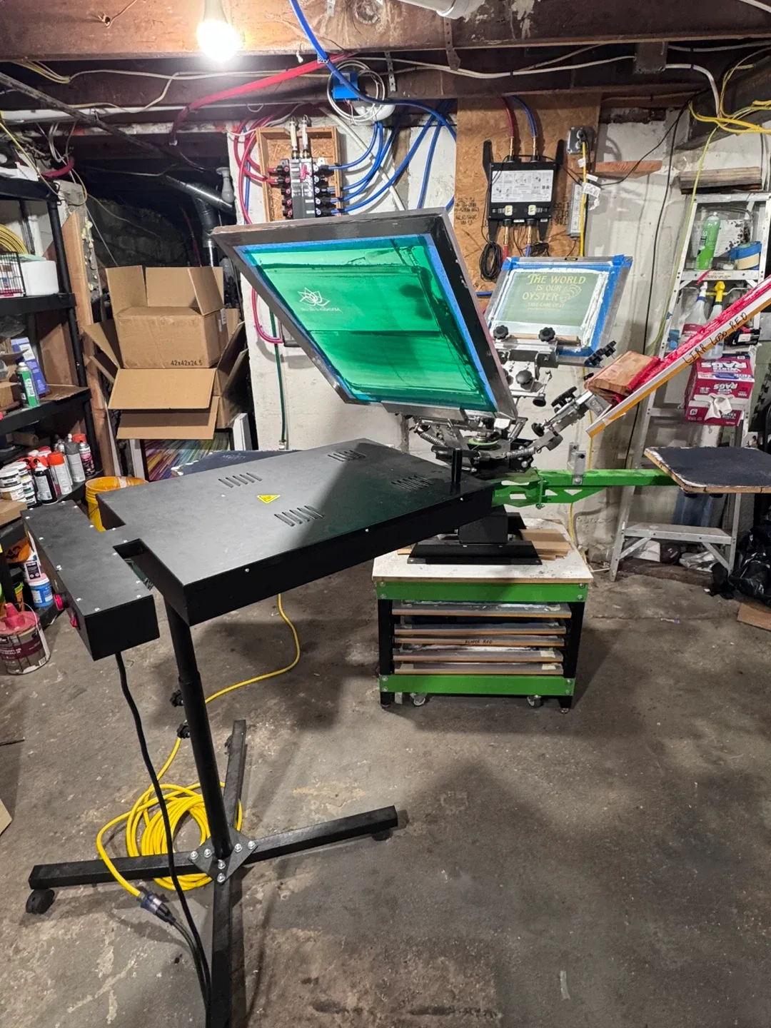 Screen printing business image indicator(3)