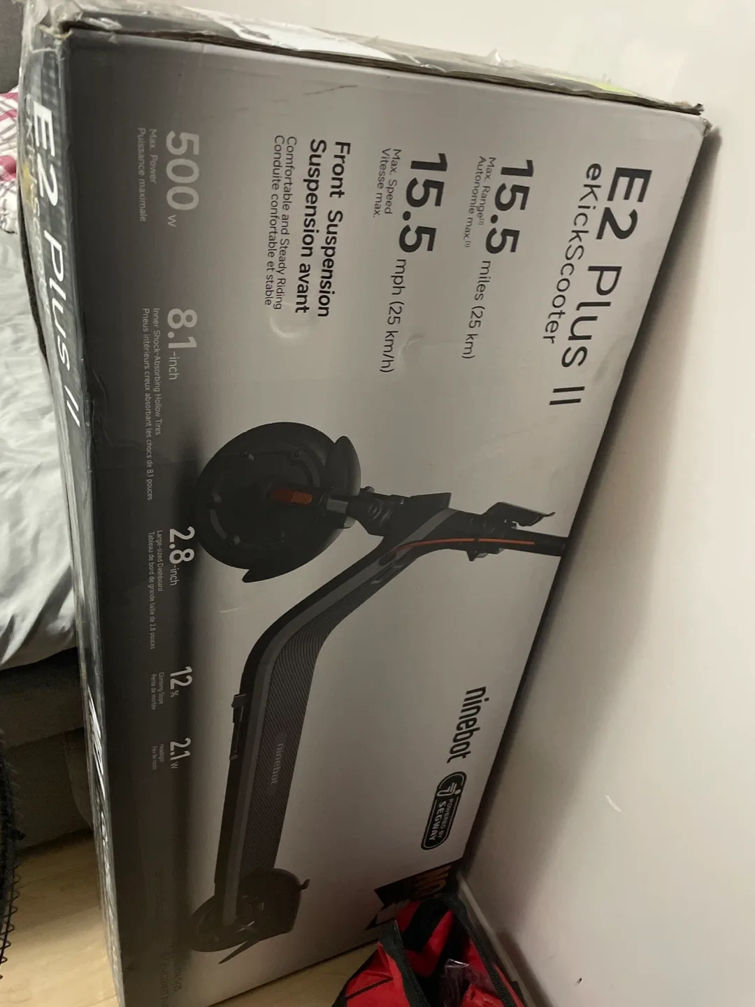 New Ninebot E2 Plus II eKickScooter image indicator(6)