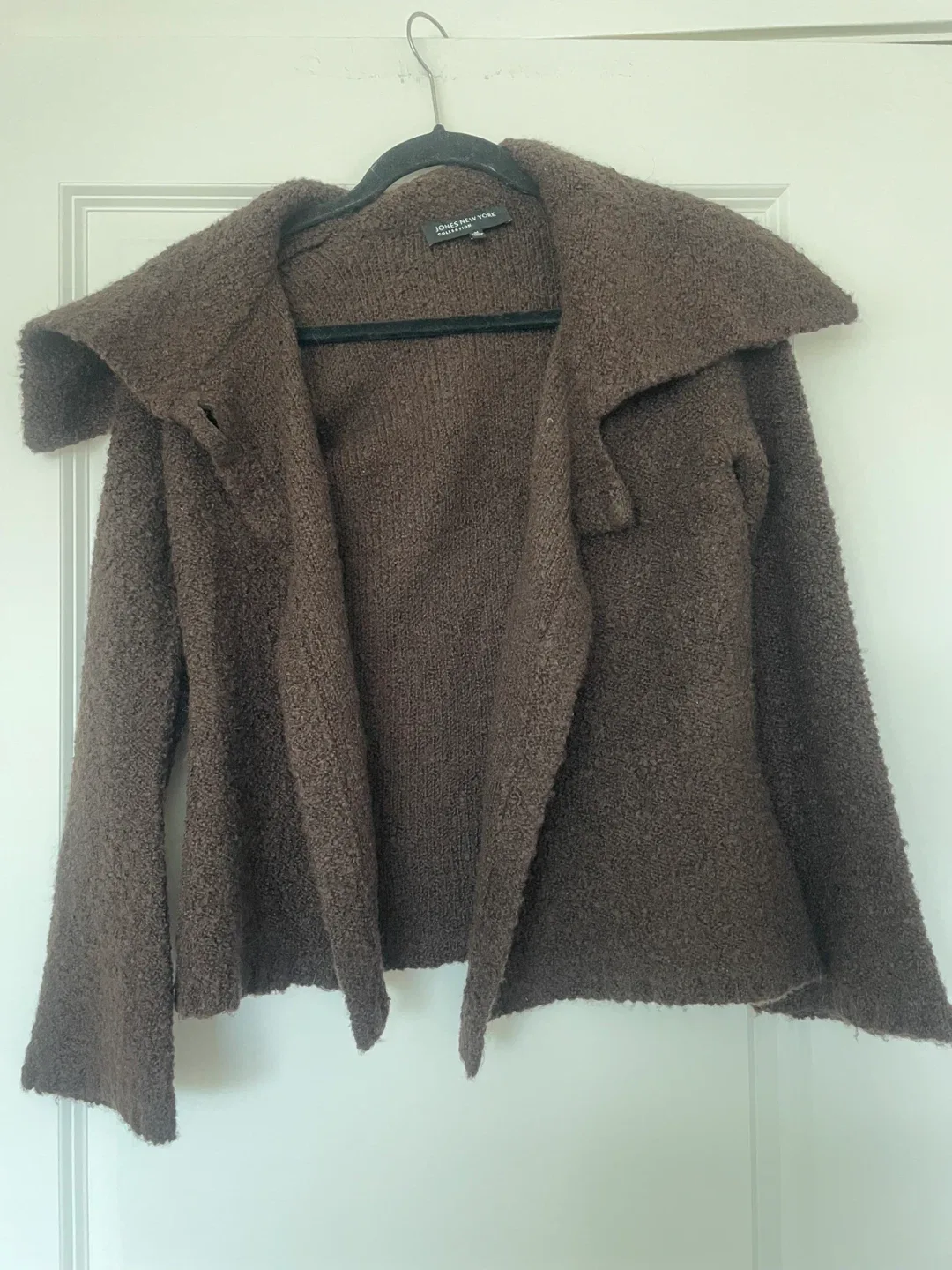 Jones New York Collection Brown Cardigan - Size M thumbnail