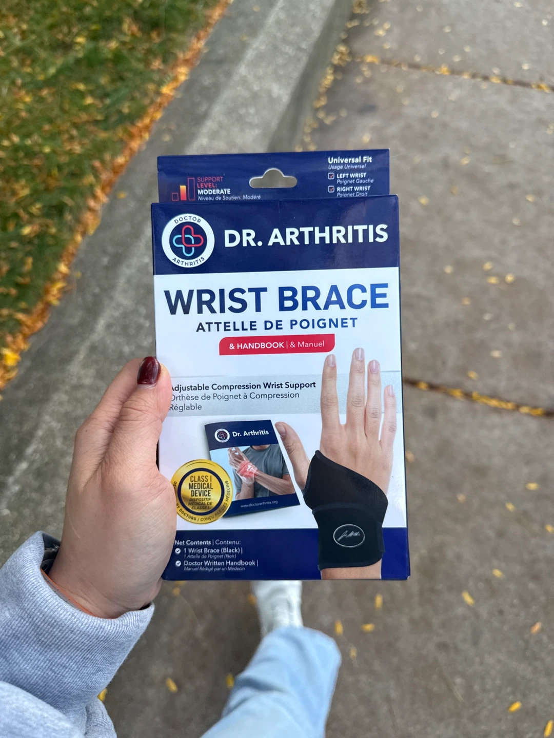 Dr. Arthritis Wrist Brace - New in Box