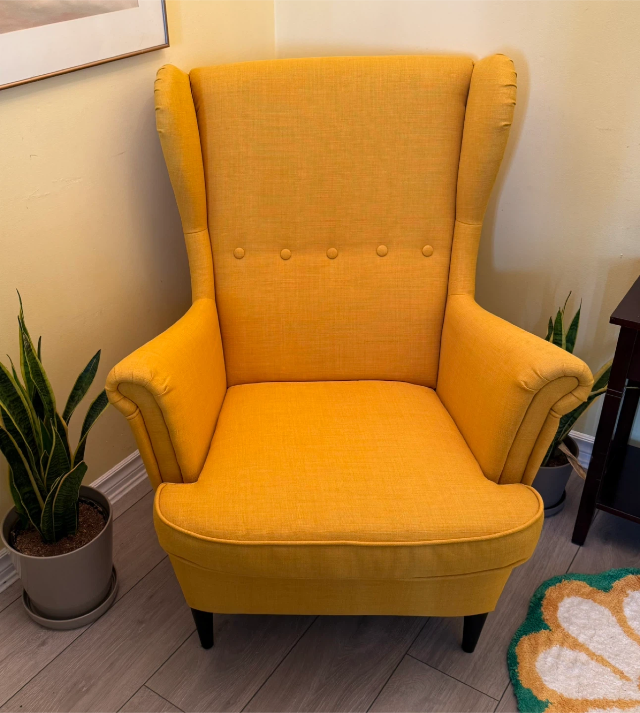 IKEA Strandmon Wing Chair - Yellow - photo 2