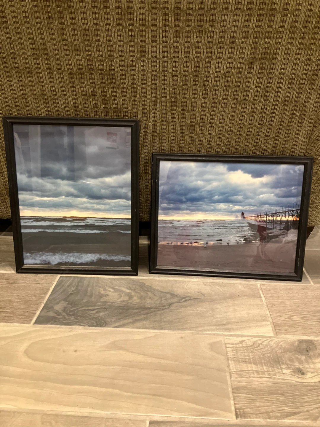Pair of  scenic framed photos