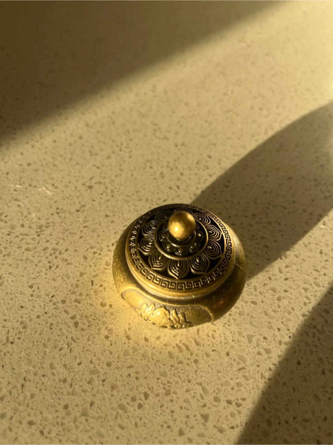 Mini Brass Incense Burner image indicator(6)