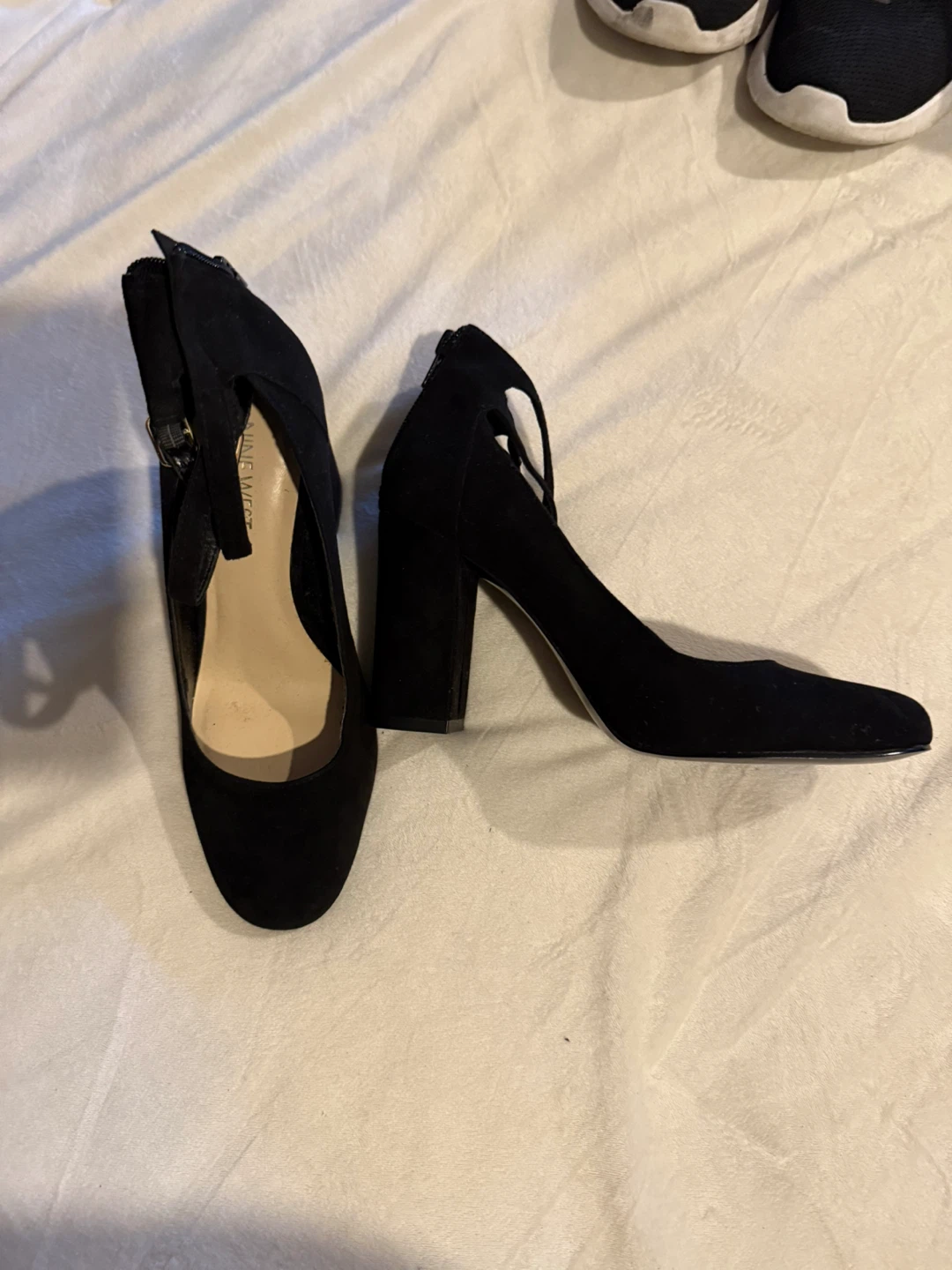 Nine West Black Heels, Size 7 - photo 2