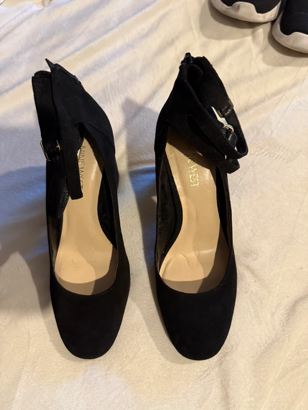 Nine West Black Heels, Size 7