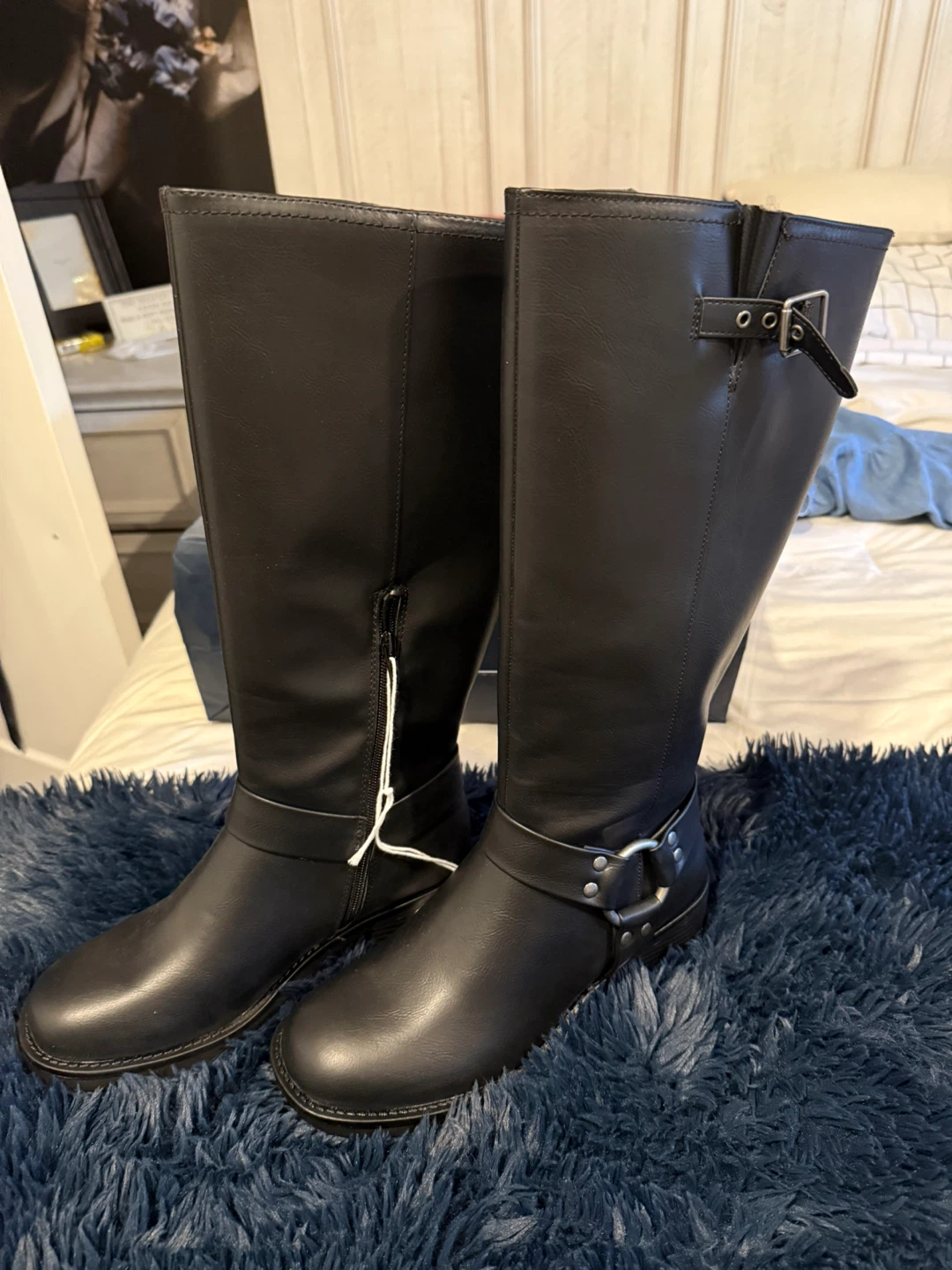American Eagle Black Riding Boots - Size 8 - photo 3