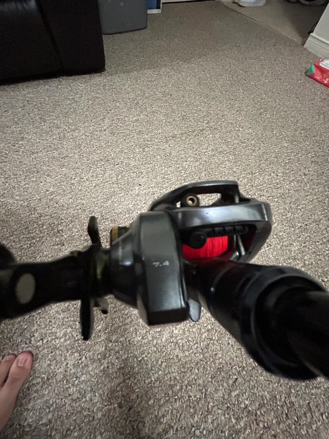 Shimano 150HG Baitcasting Reel & Daiwa Rod image indicator(3)