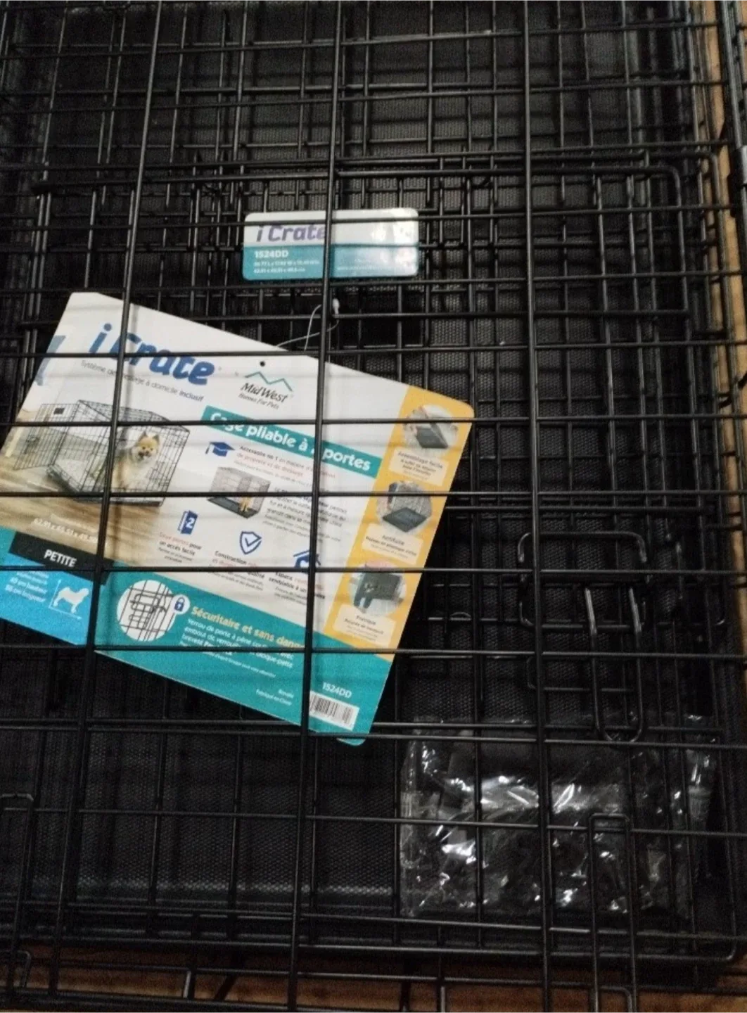 MidWest iCrate 2-Door Folding Crate - New thumbnail