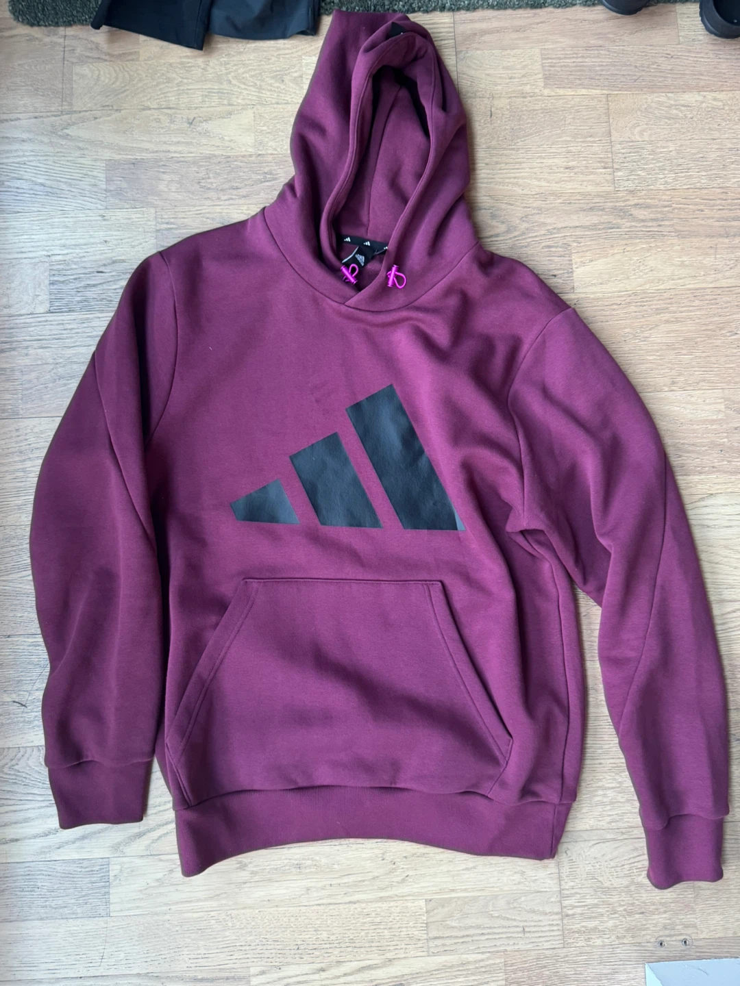Adidas Burgundy Hoodie