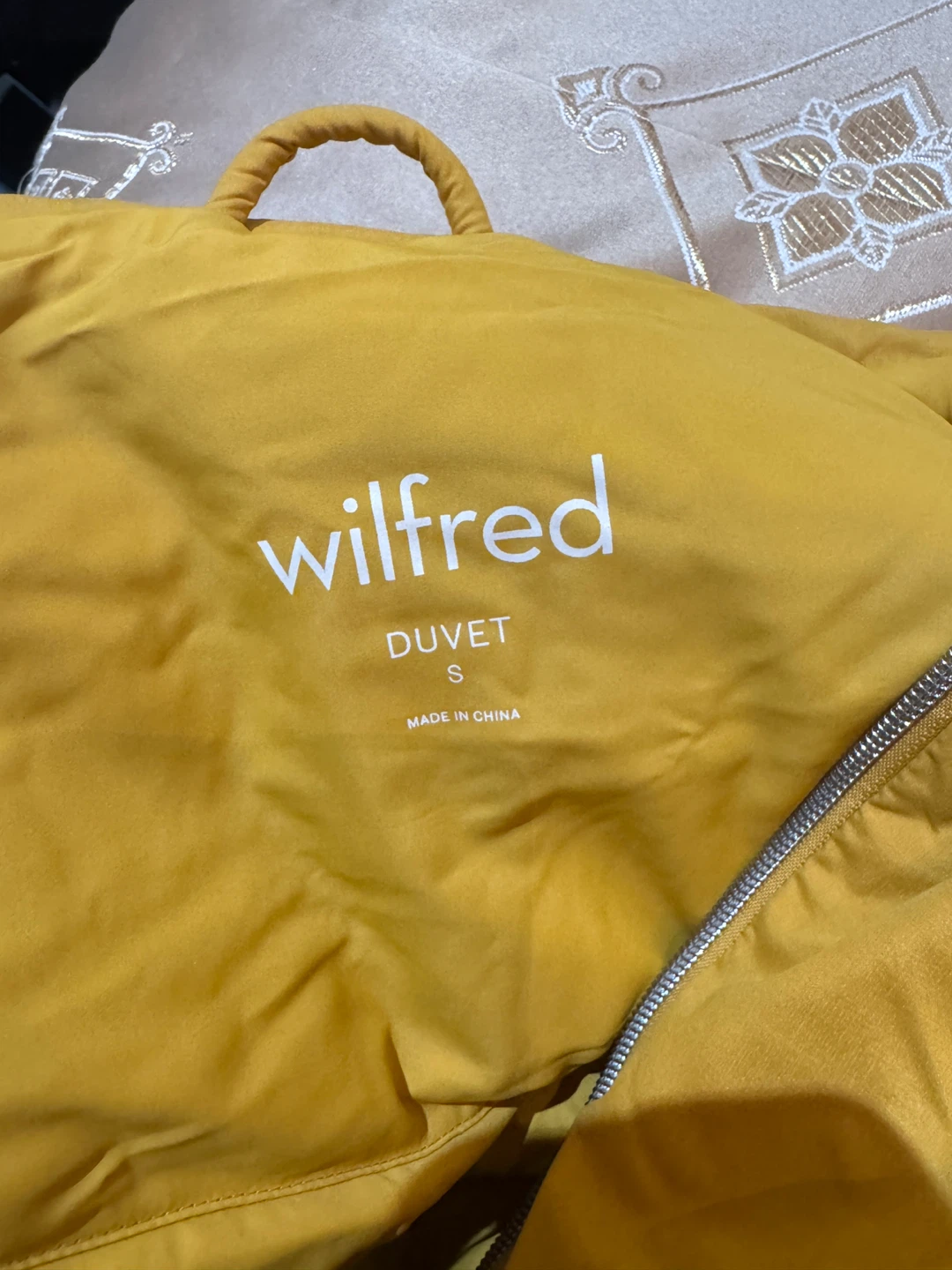 Wilfred Duvet Puffer Coat - Size Small