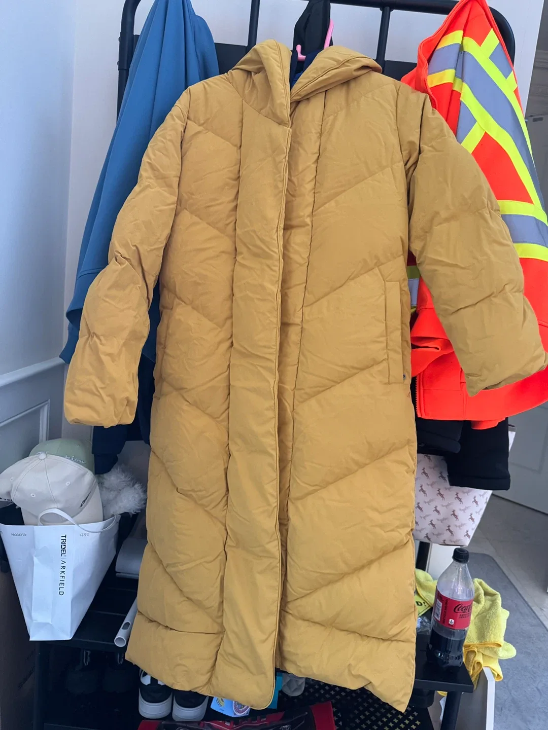 Wilfred Duvet Puffer Coat - Size Small image indicator(3)