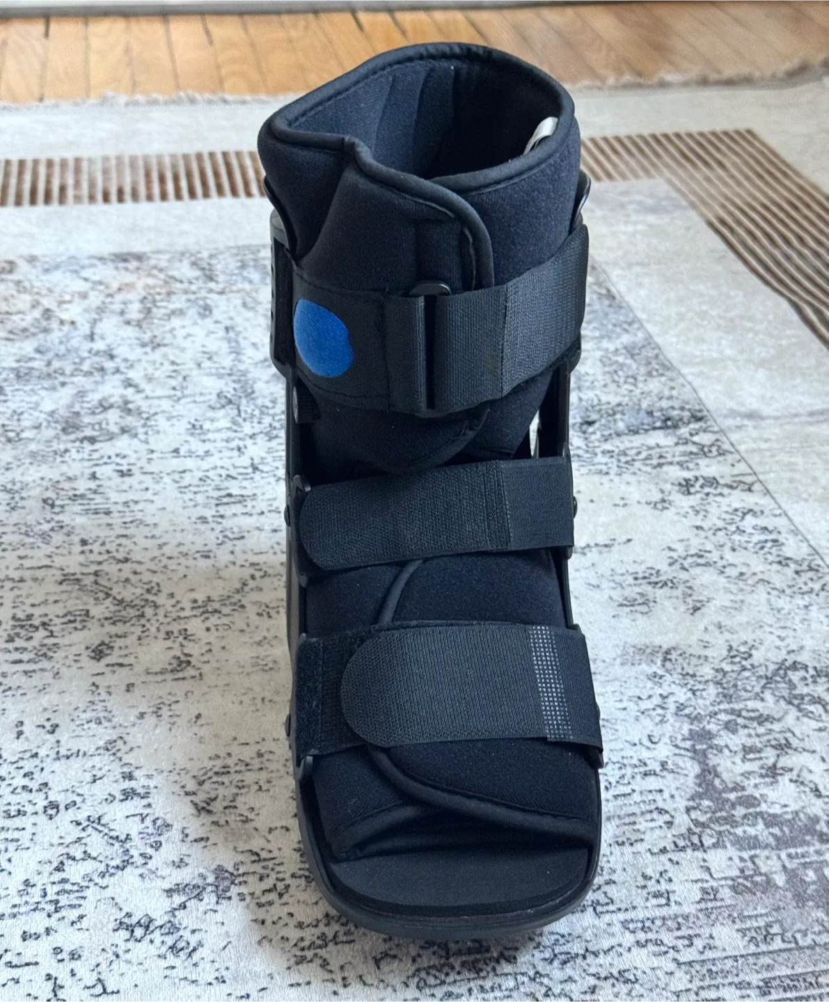 Black Walker Boot - Size M thumbnail