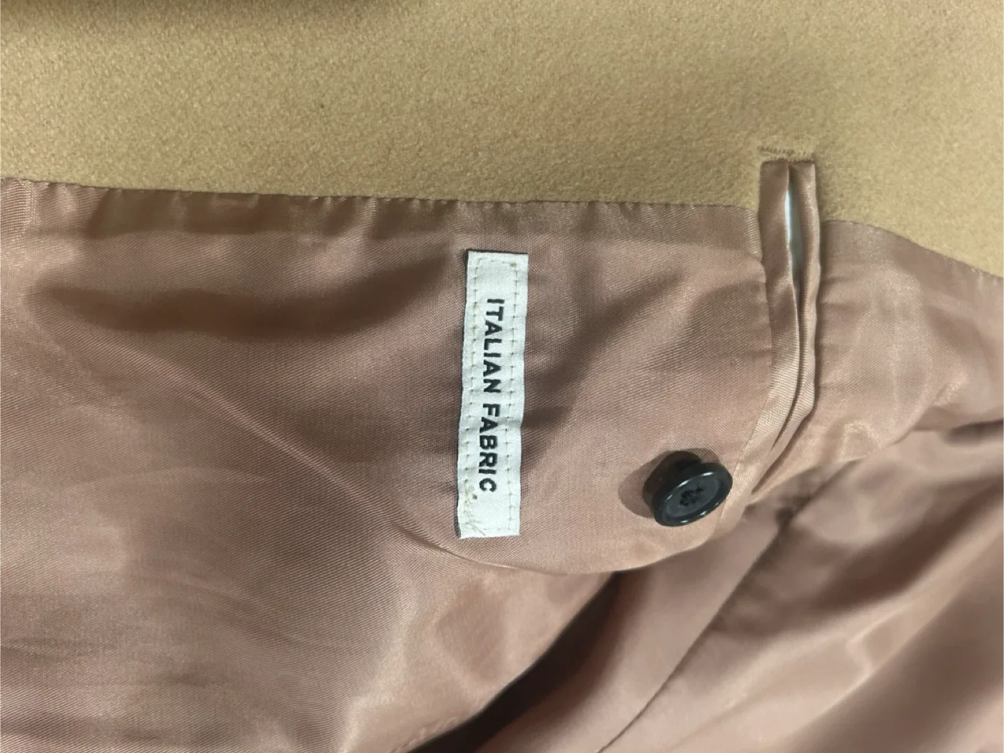 Club Monaco Tan Wool Blend Coat image indicator(3)