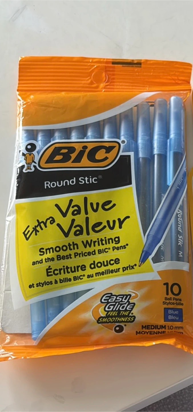 Unopened pack of pens- Bic pens