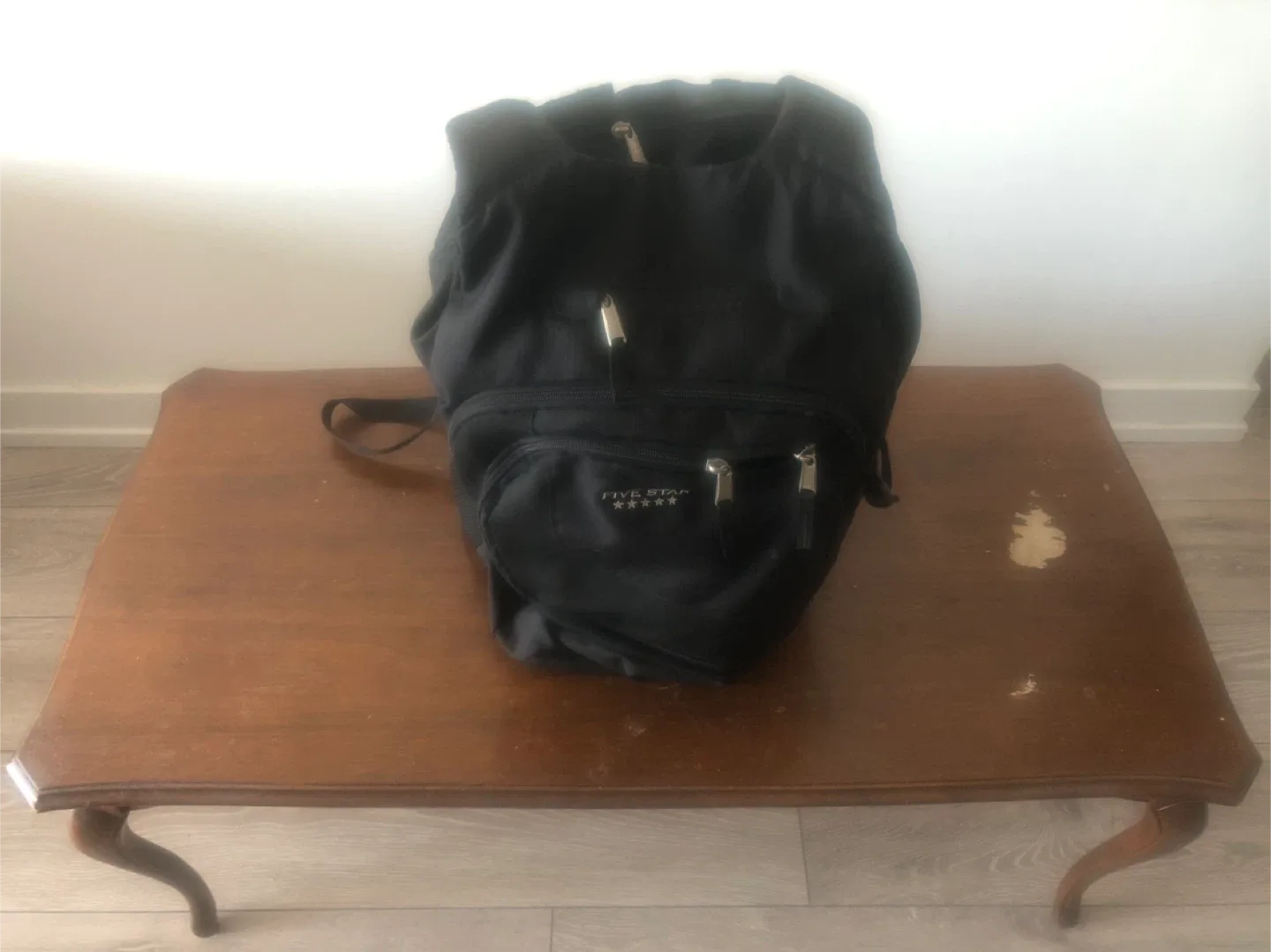 Five Star Black Backpack thumbnail