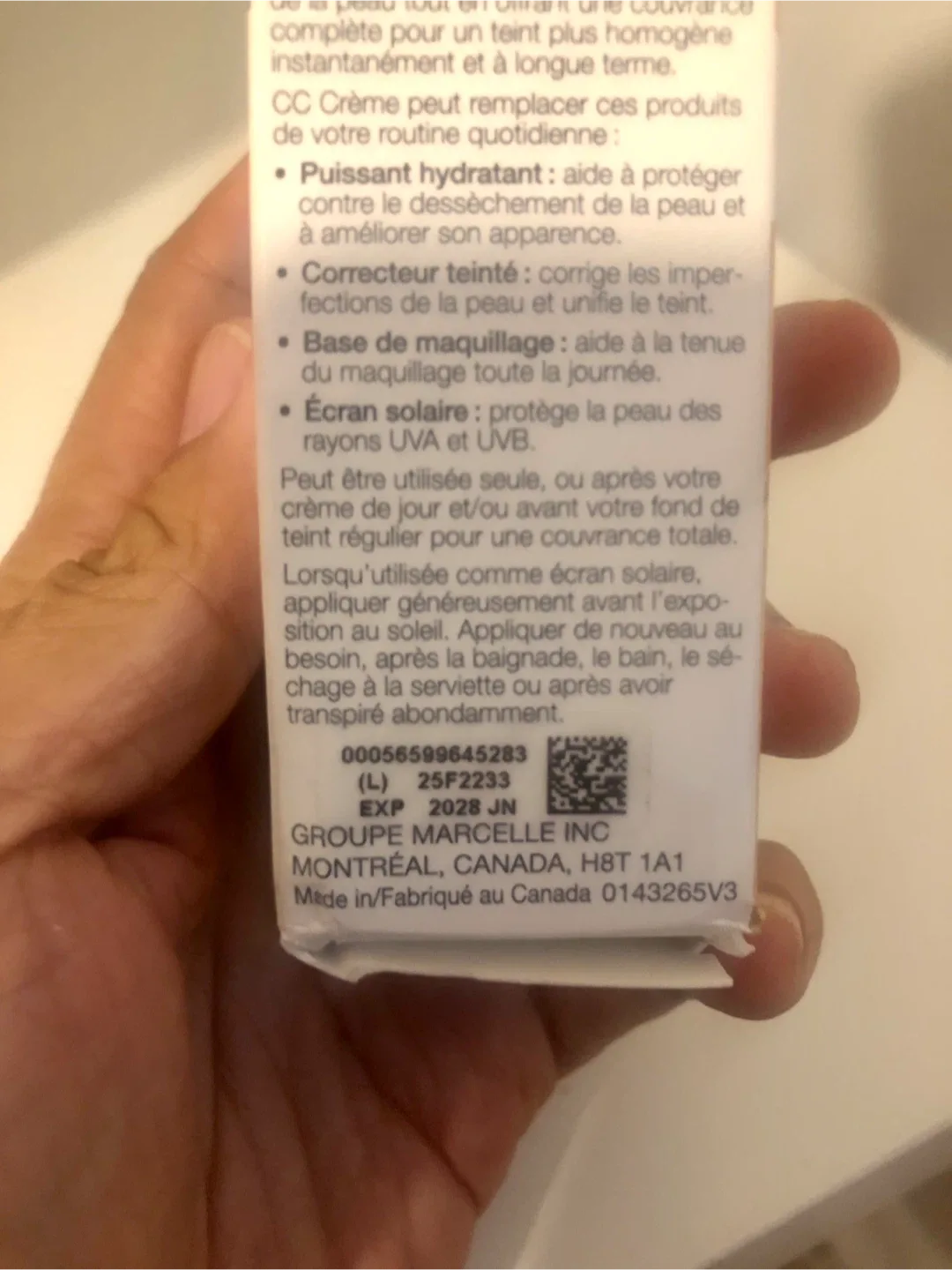 Made in Canada Marcelle CC Cream Light to Medium — Light Beige image indicator(2)