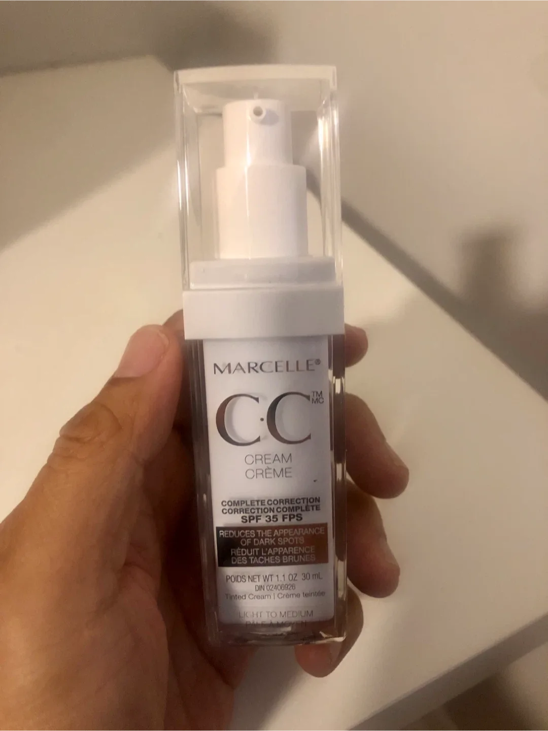 Made in Canada Marcelle CC Cream Light to Medium — Light Beige image indicator(3)