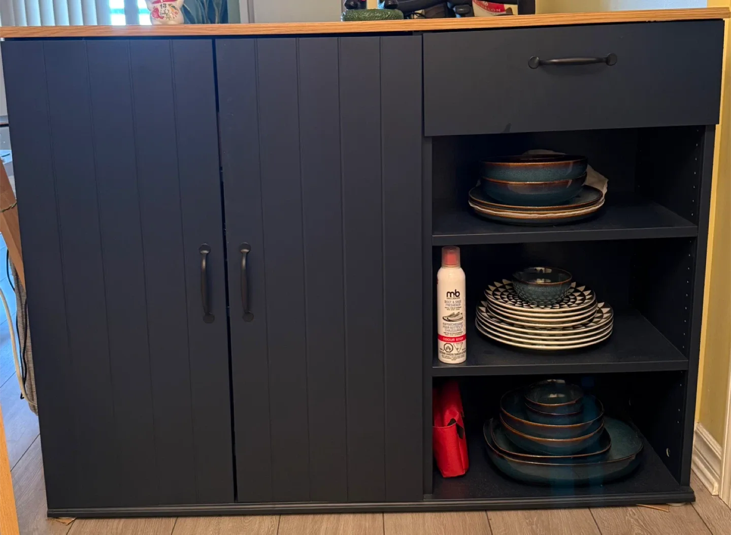 IKEA Sideboard Cabinet ( FREE office chair - ergonomic) image indicator(2)