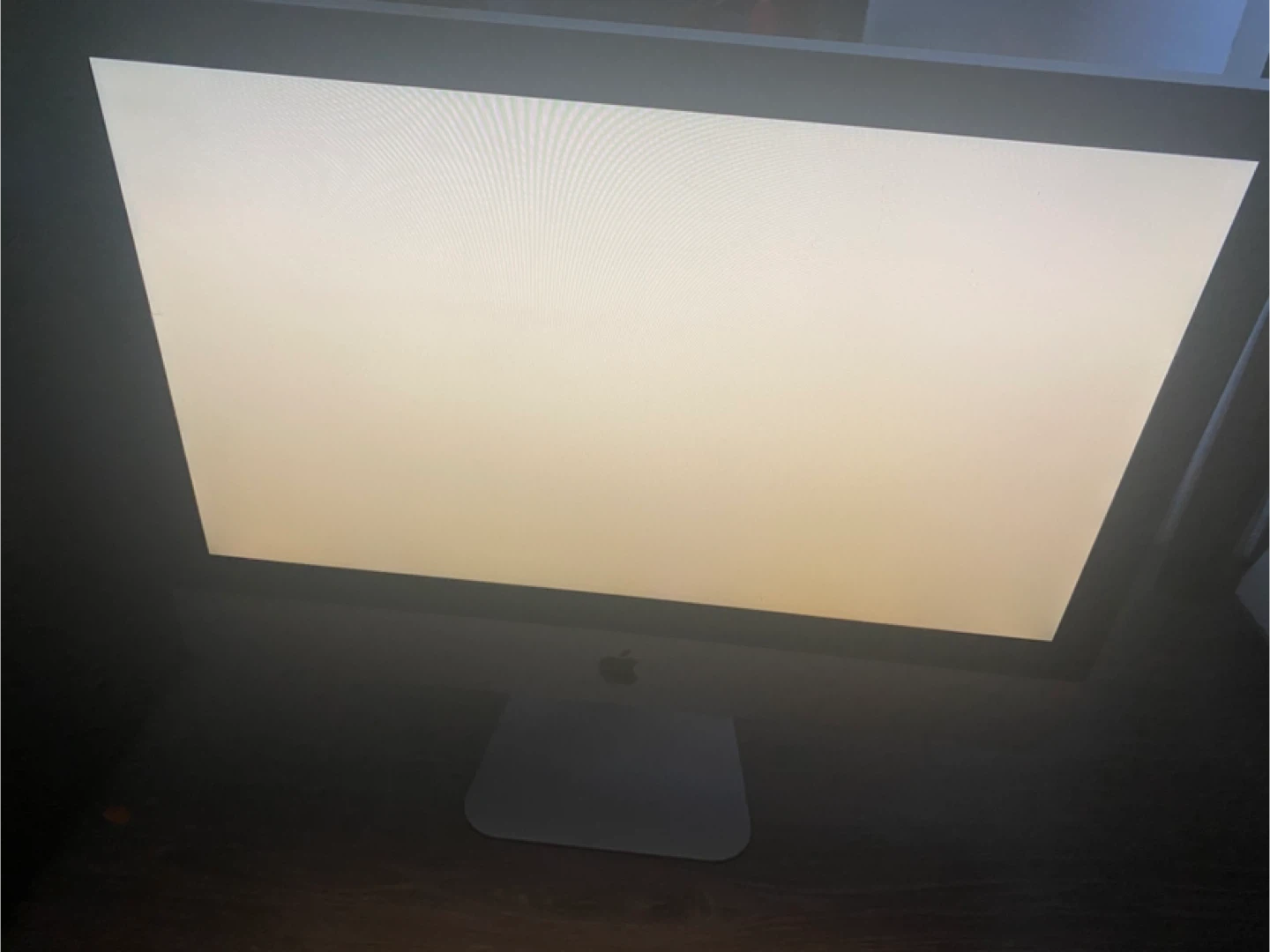 Apple iMac 21" Desktop Computer (white screen)