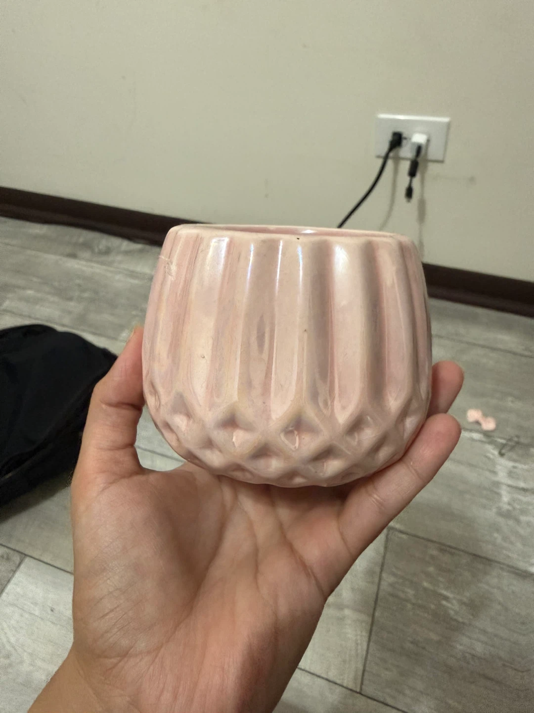Pink Ceramic Flower Pot
