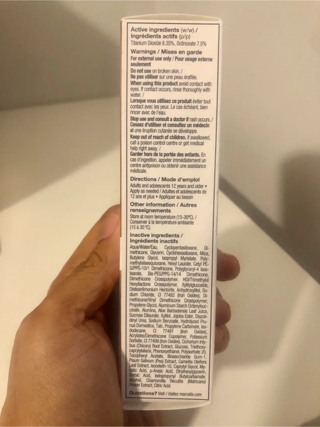 Made in Canada Marcelle CC Cream Light to Medium — Light Beige image indicator(4)