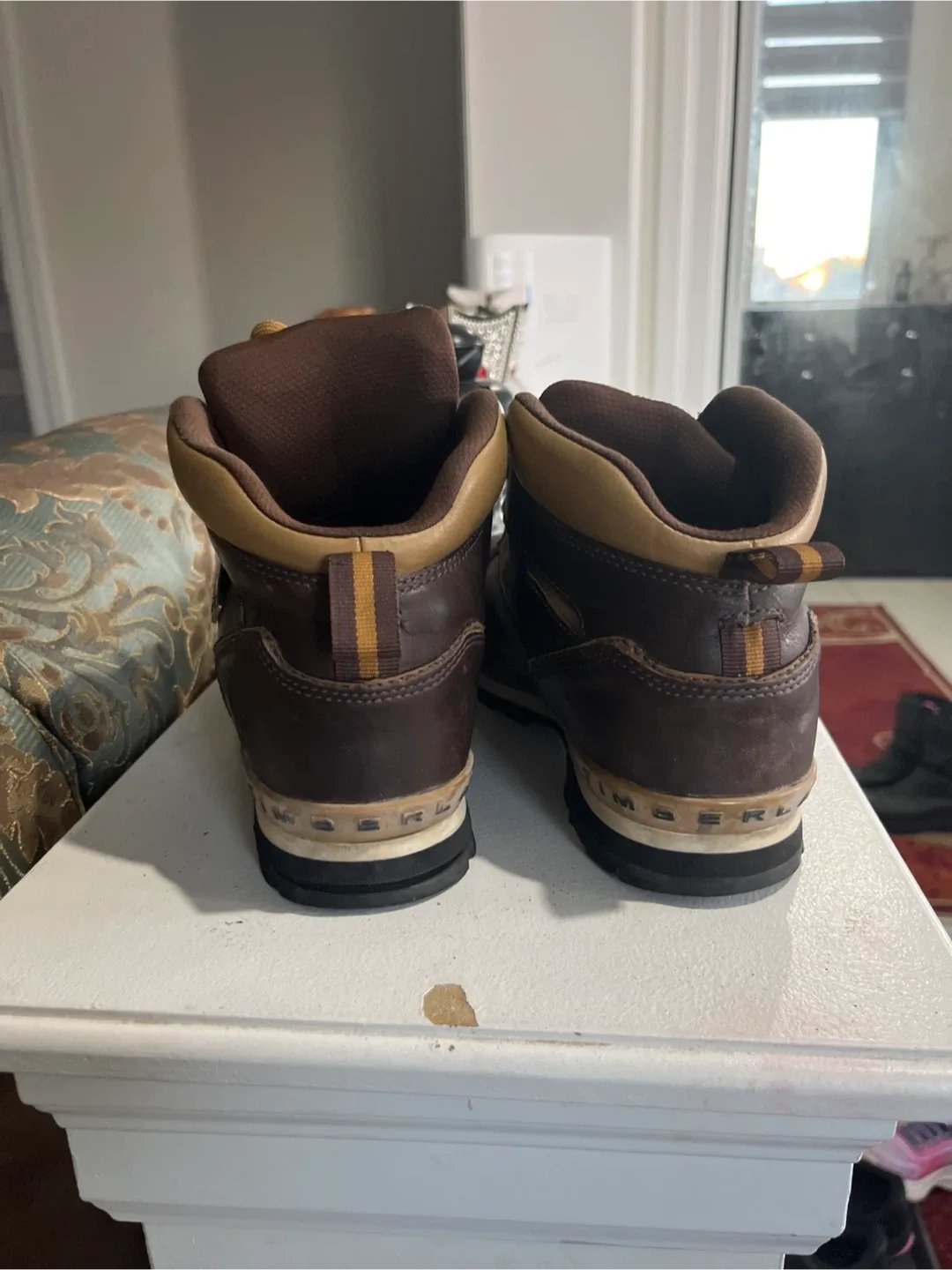 Timberland Brown Leather Euro Hiker Boots image indicator(5)