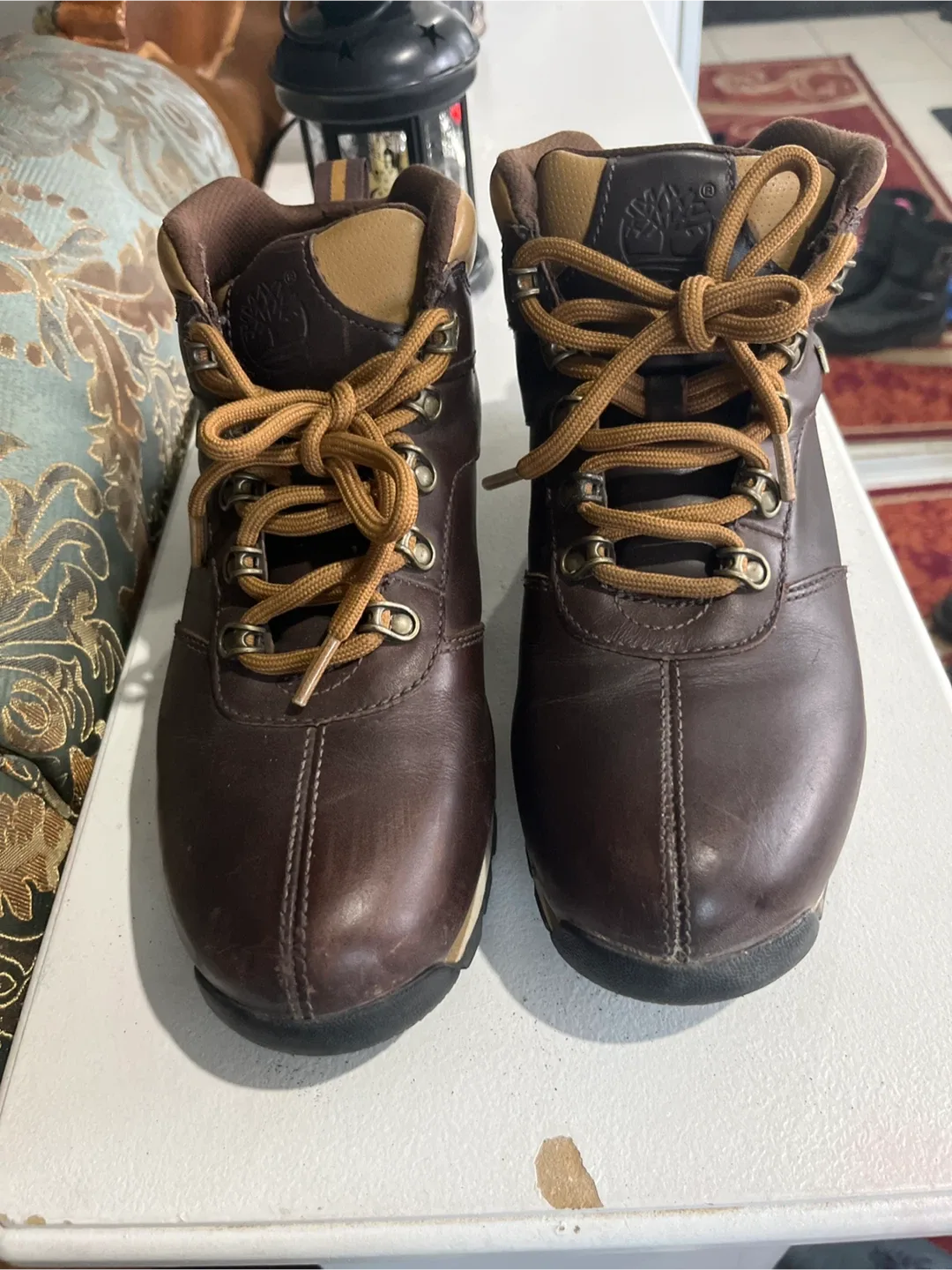 Timberland Brown Leather Euro Hiker Boots