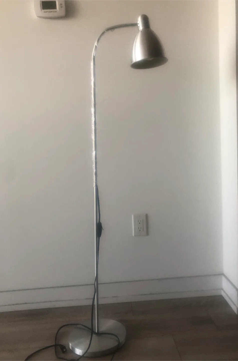 IKEA Silver Floor Lamp thumbnail
