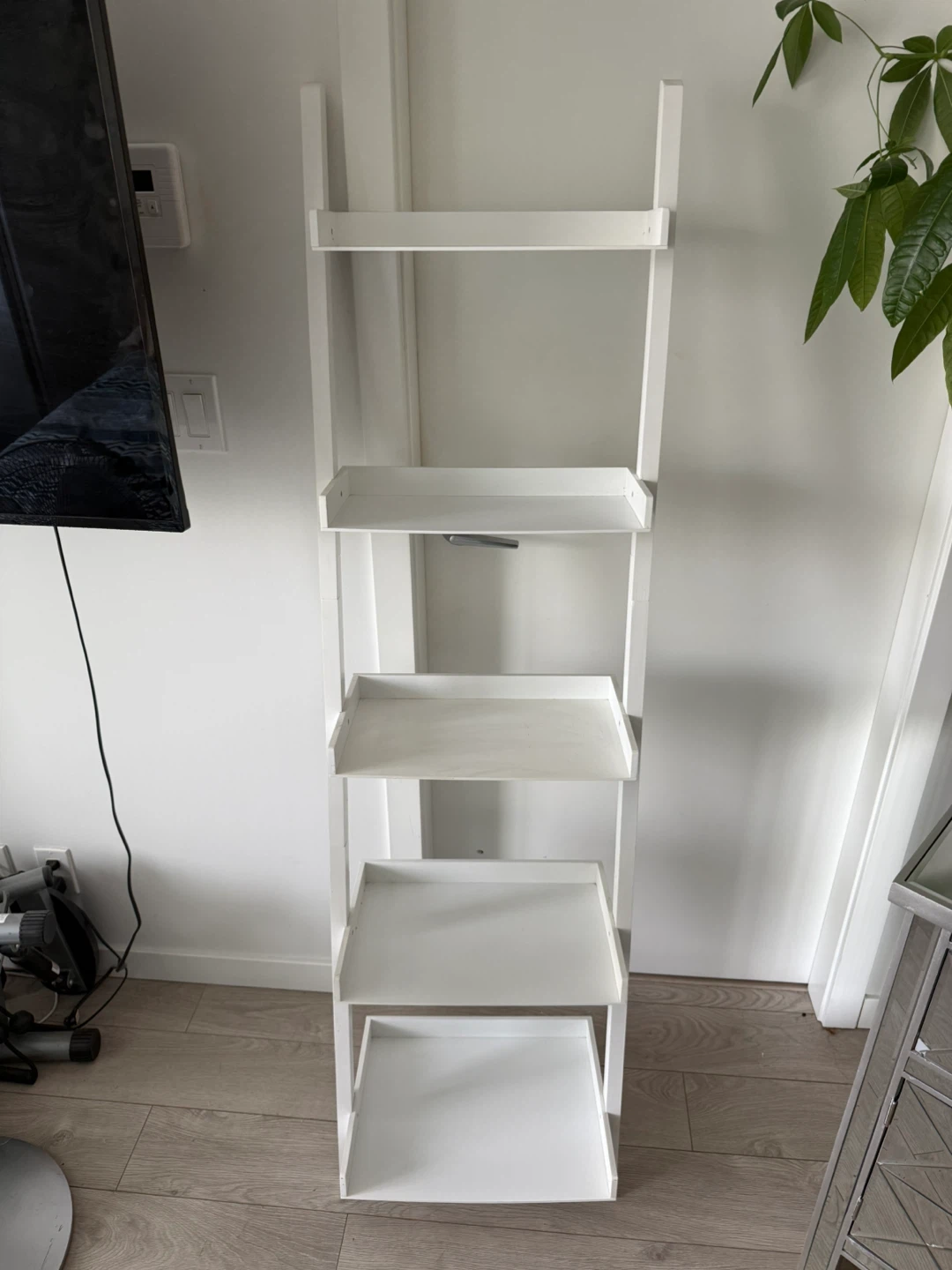 White Ladder Shelf