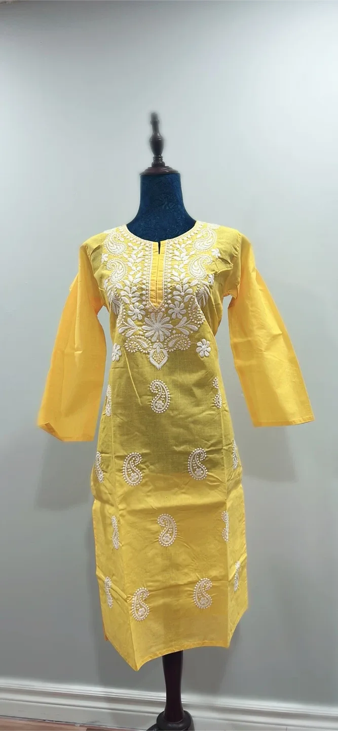 Embroidered Indian Kurti - Assorted Colours image indicator(6)