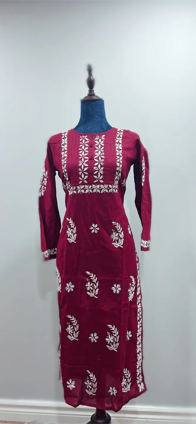 Embroidered Indian Kurti - Assorted Colours image indicator(3)