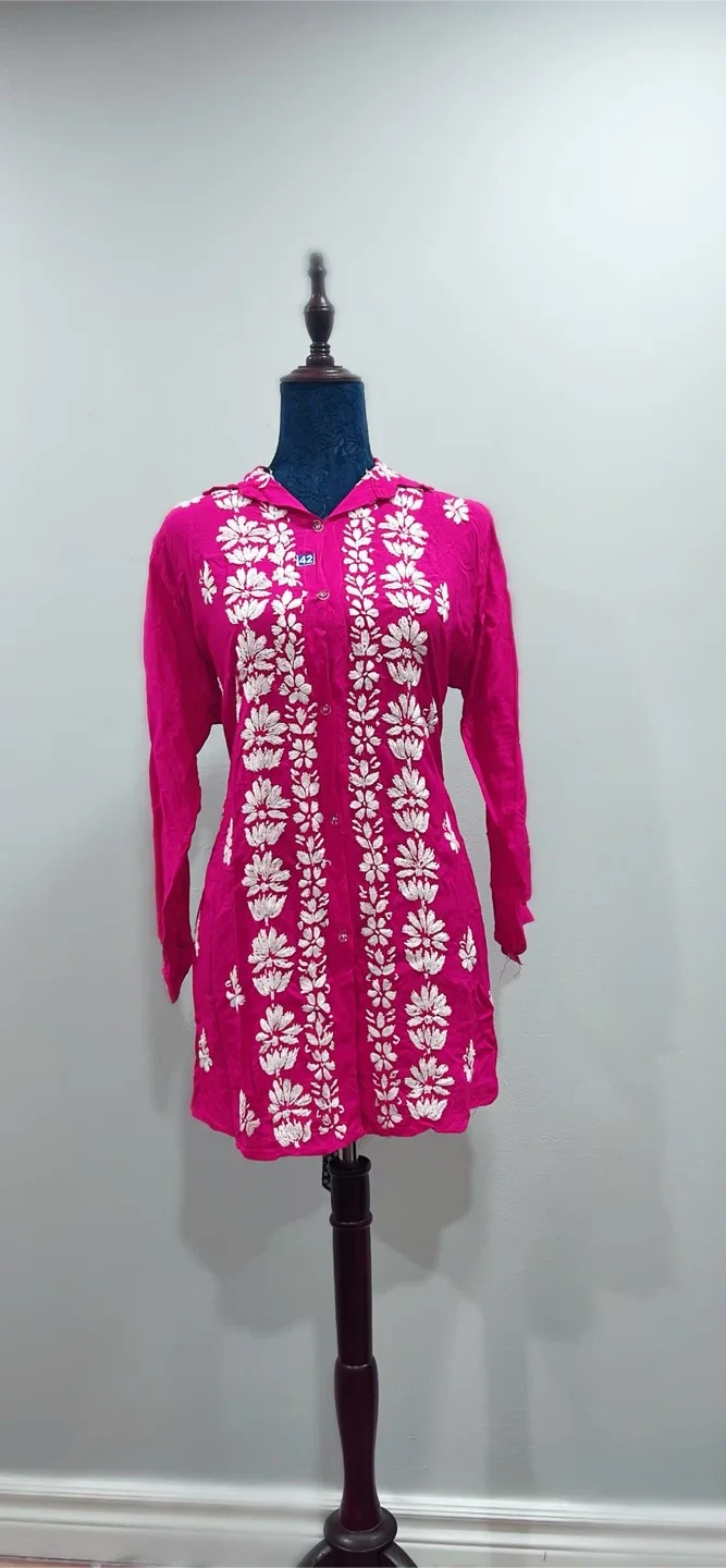 Embroidered Indian Kurti - Assorted Colours image indicator(7)