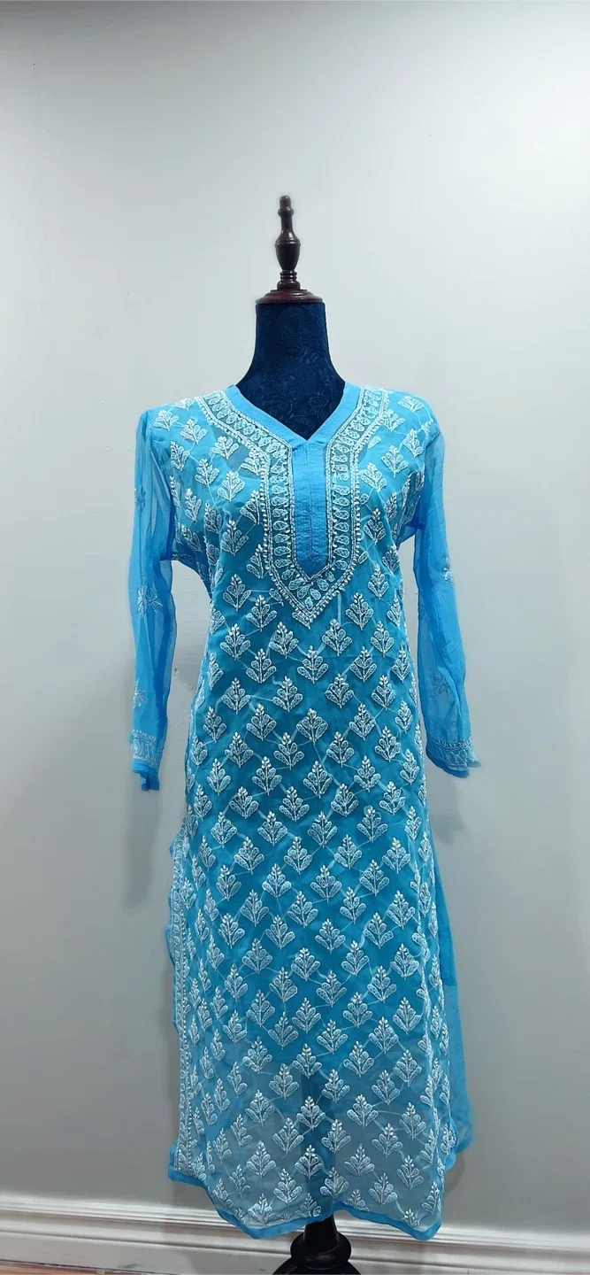 Embroidered Indian Kurti - Assorted Colours image indicator(8)