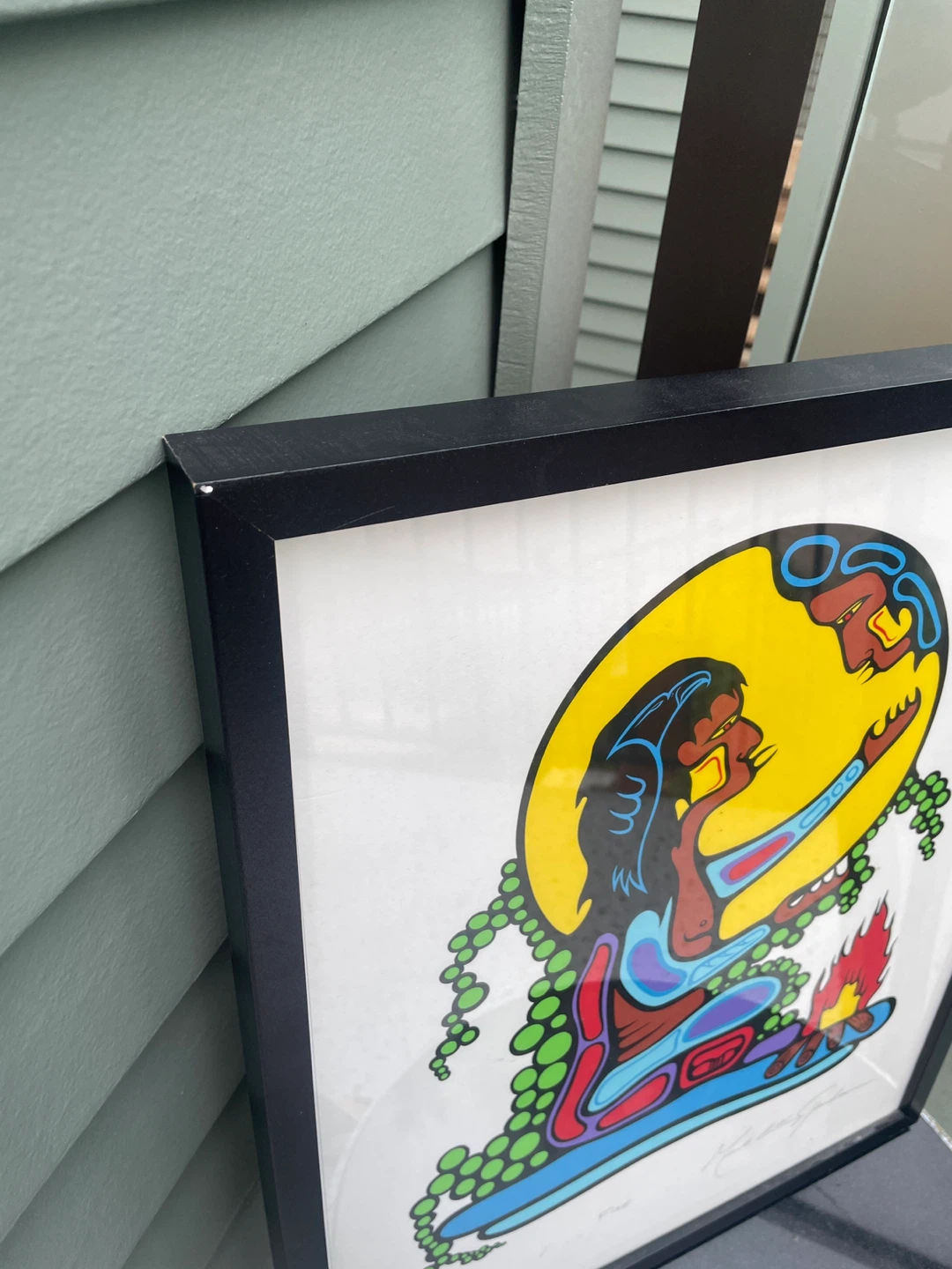 Mark Anthony Jacobson framed art print - Fire - photo 5