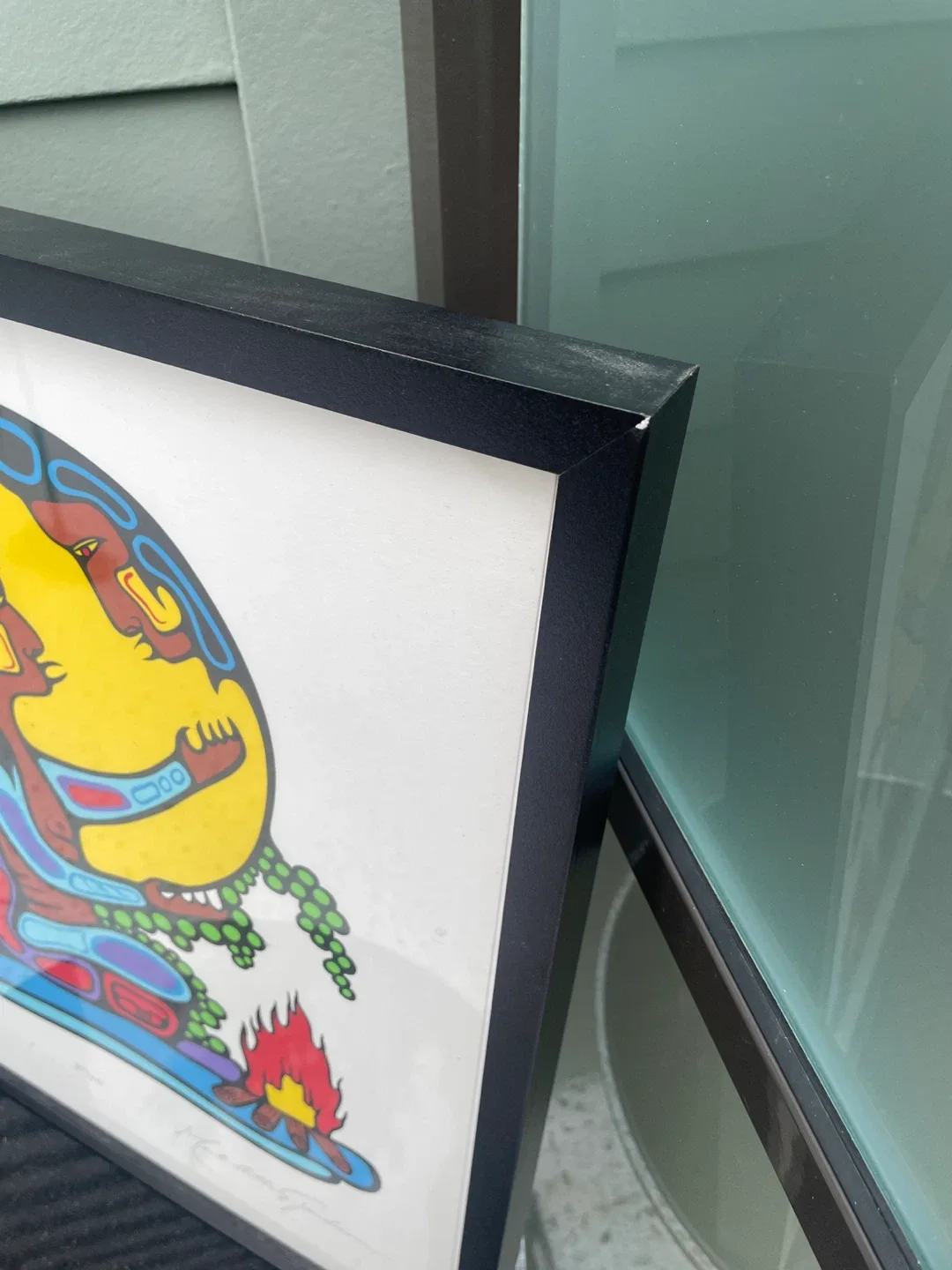 Mark Anthony Jacobson framed art print - Fire image indicator(5)