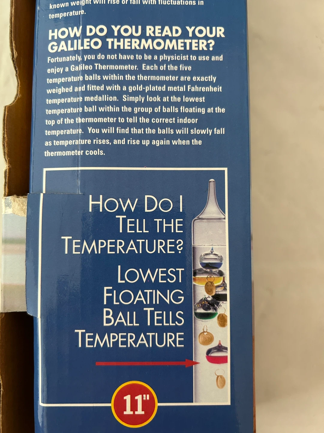 Galileo Thermometer - photo 3