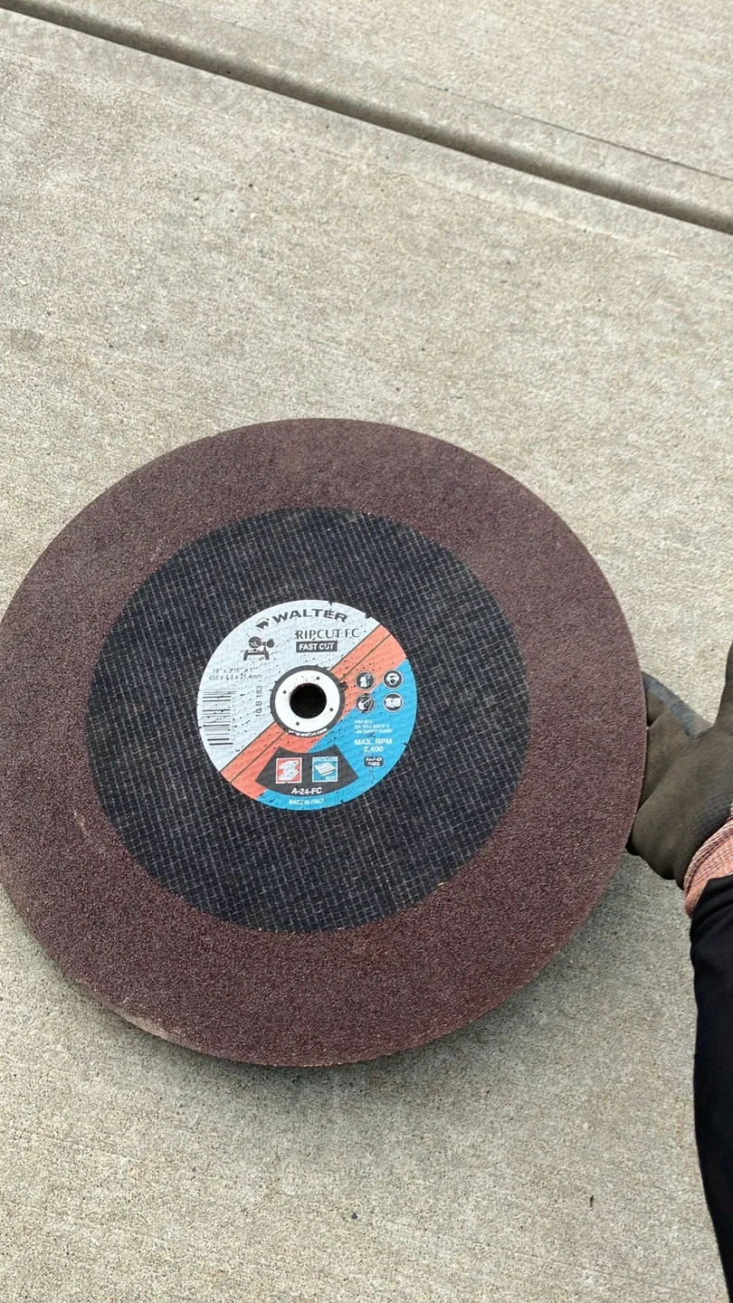 Walter Ripcut F.C. Fast Cut 18" Cutting Wheels image indicator(2)