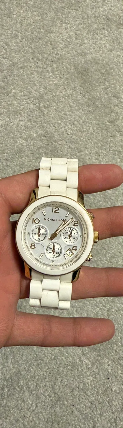 Michael Kors White Ladies Watch image indicator(2)