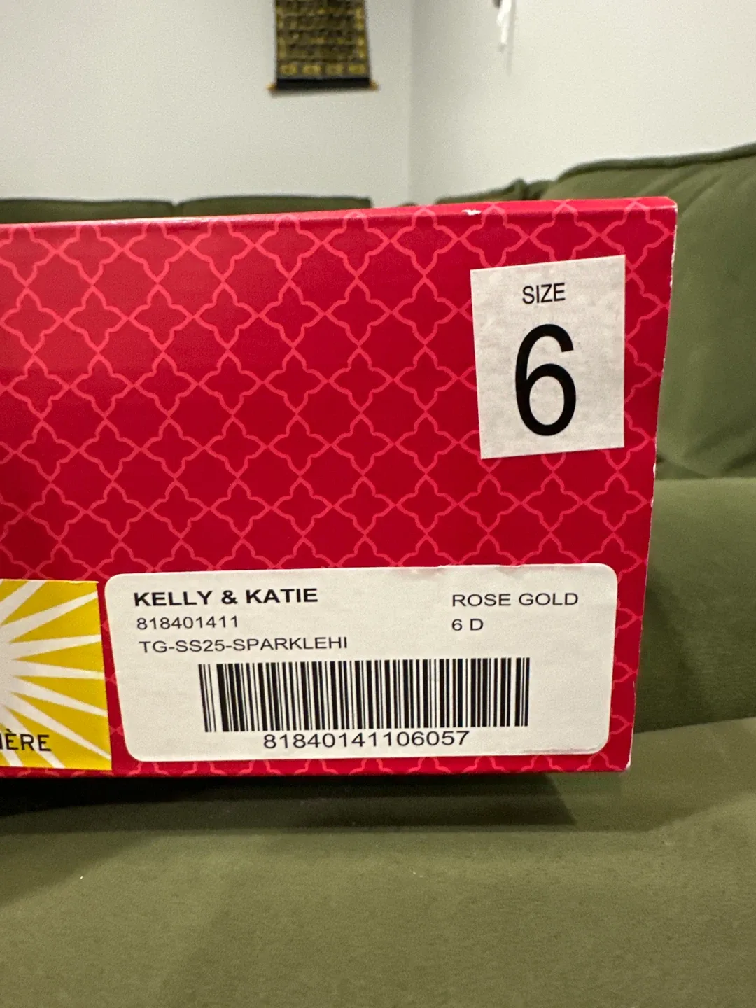 Kelly & Katie Sparklehi Shoes - Size 6 image indicator(5)