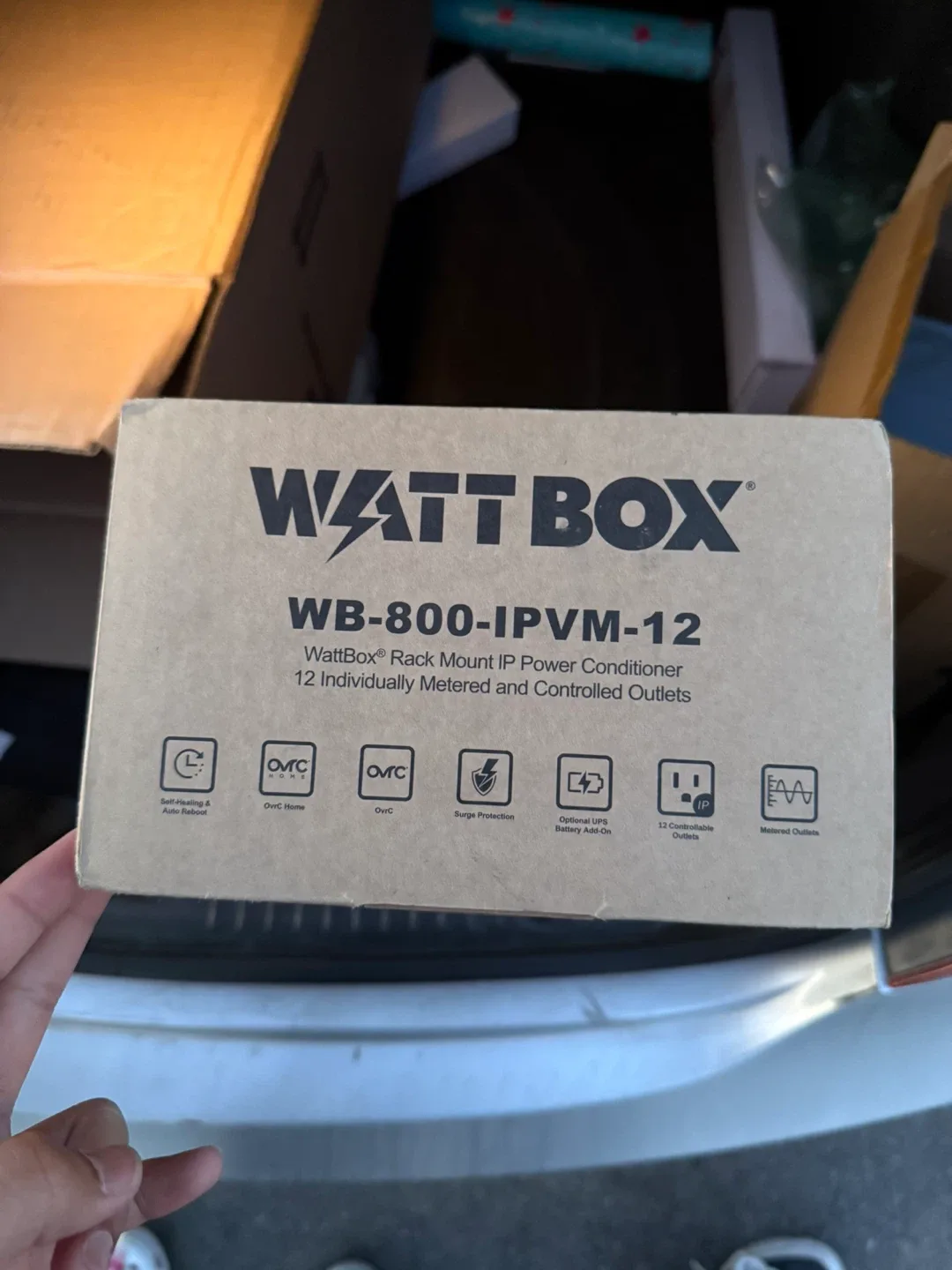 WattBox WB-800-IPVM-12 Rack Mount IP Power Conditioner image indicator(3)