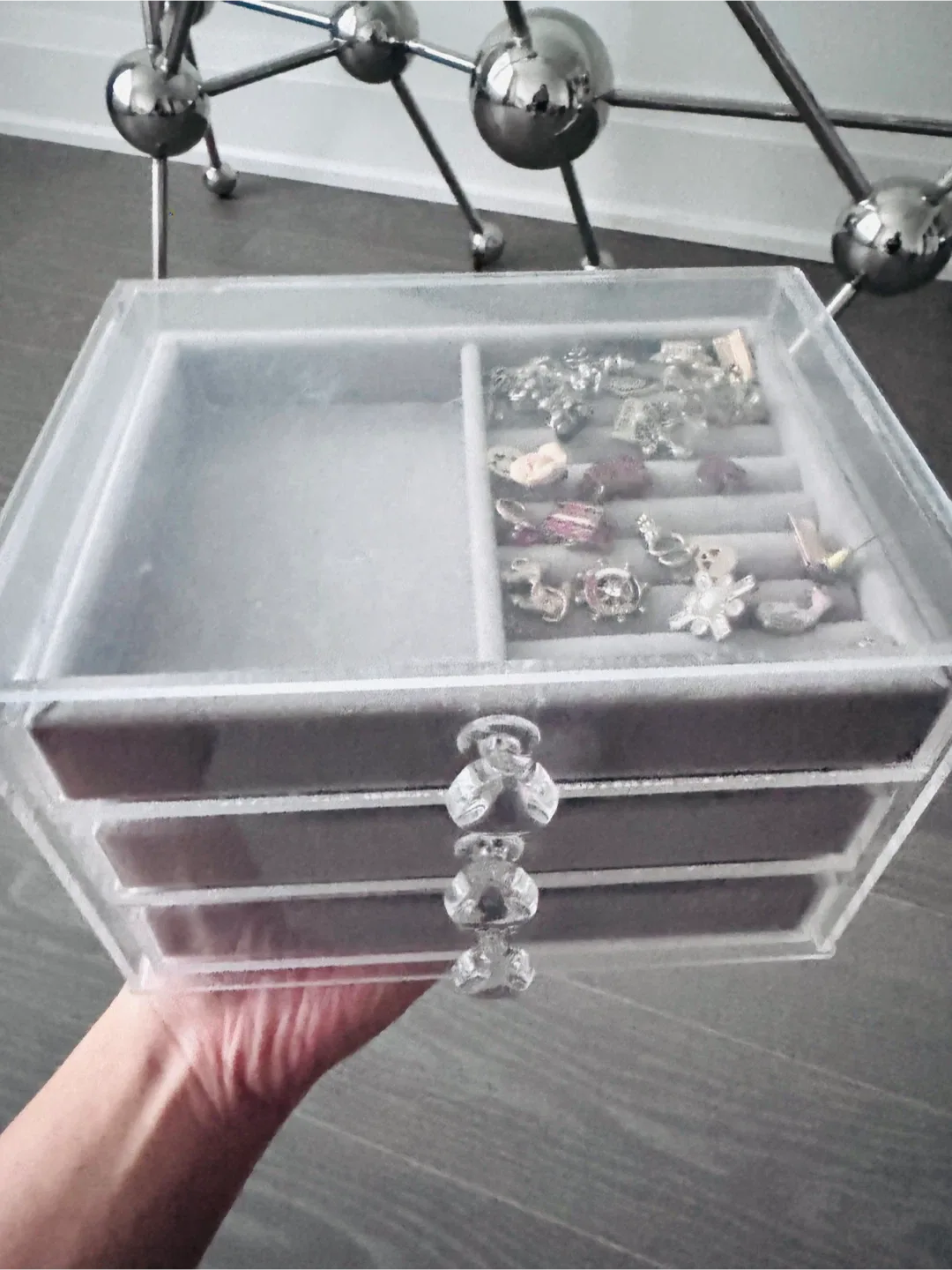 Acrylic Jewelry Organizer Box image indicator(5)
