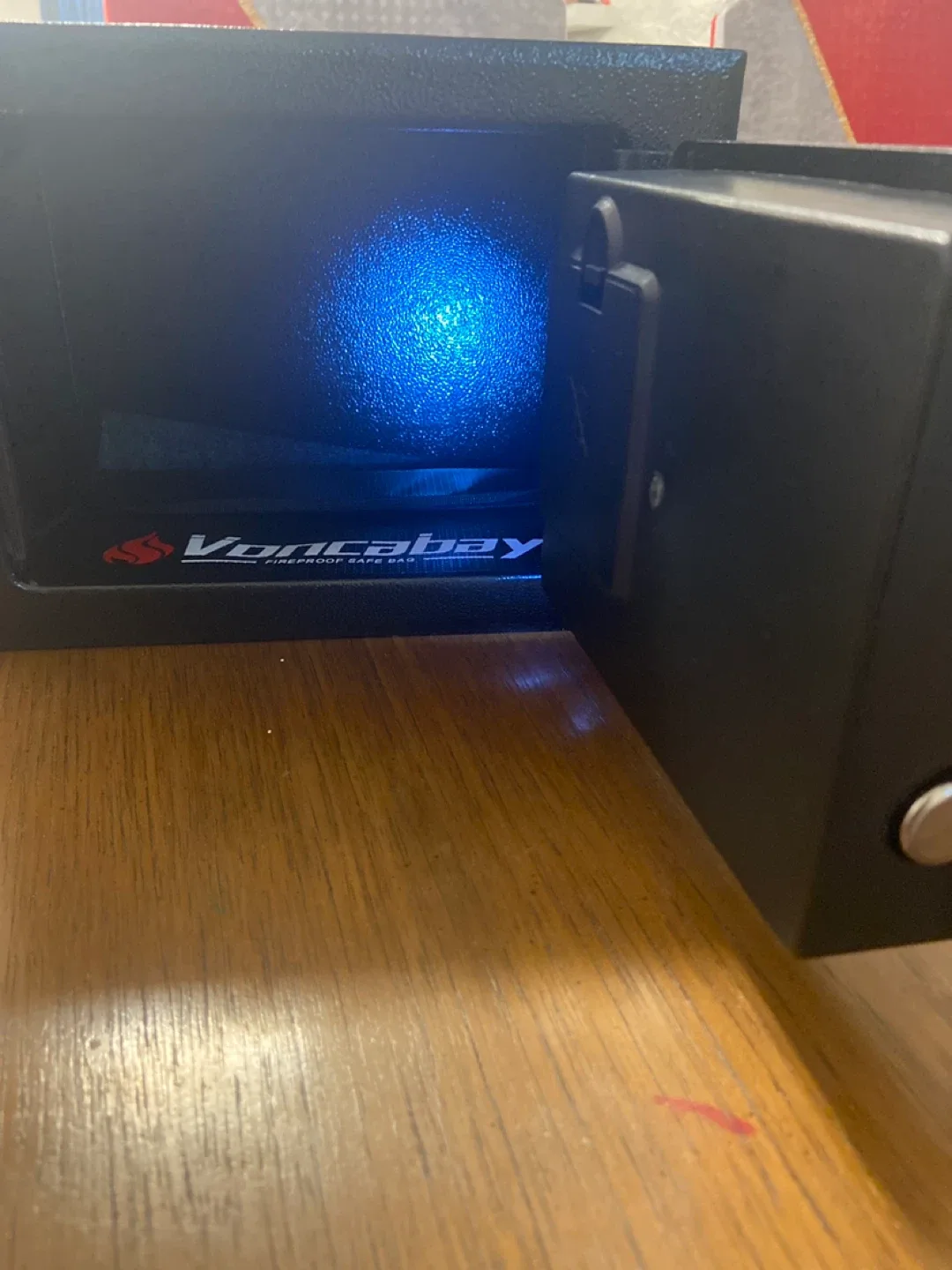 Voncabay Fireproof Safe Box image indicator(5)