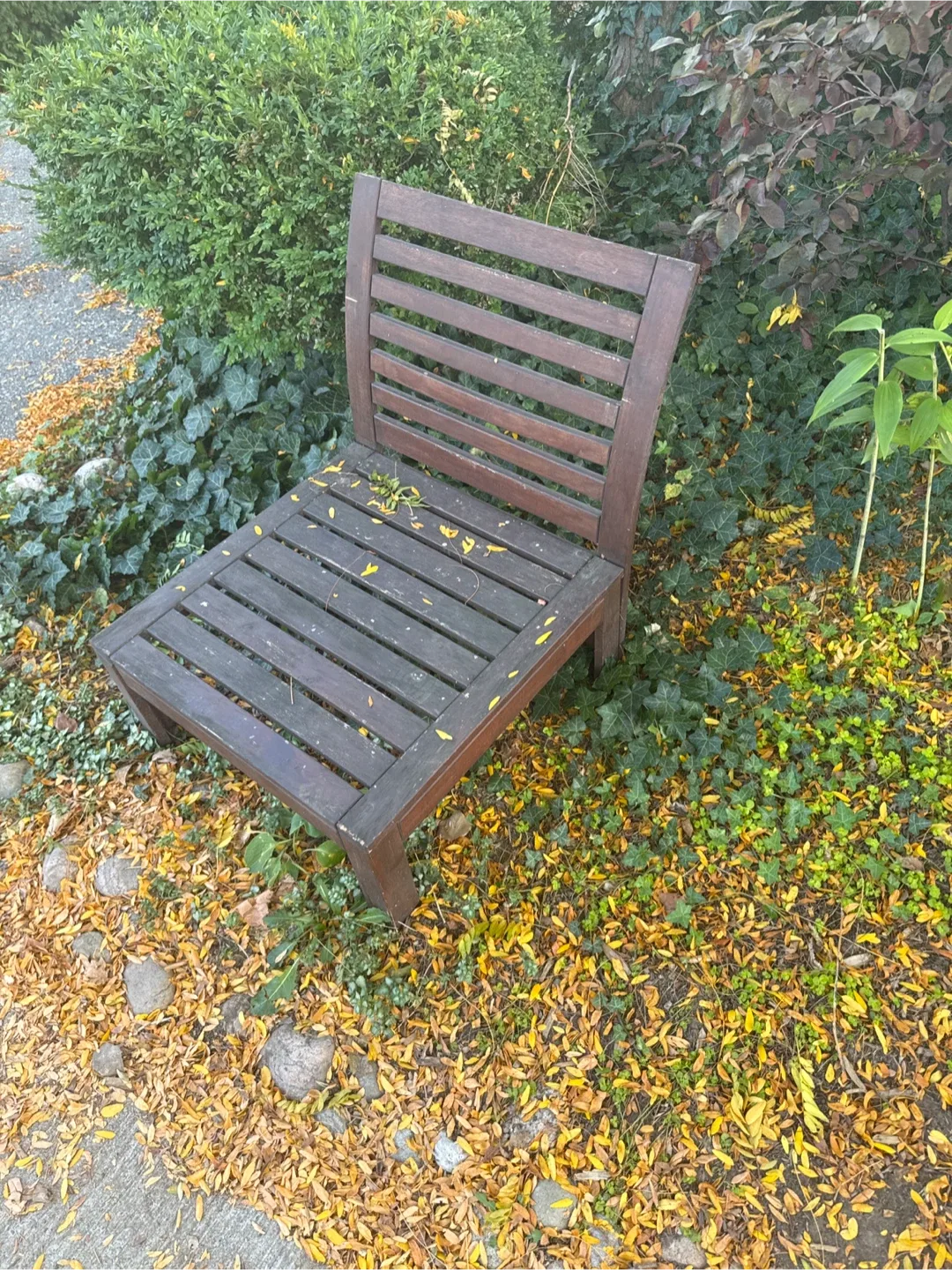 Outdoor Wooden Patio Chair