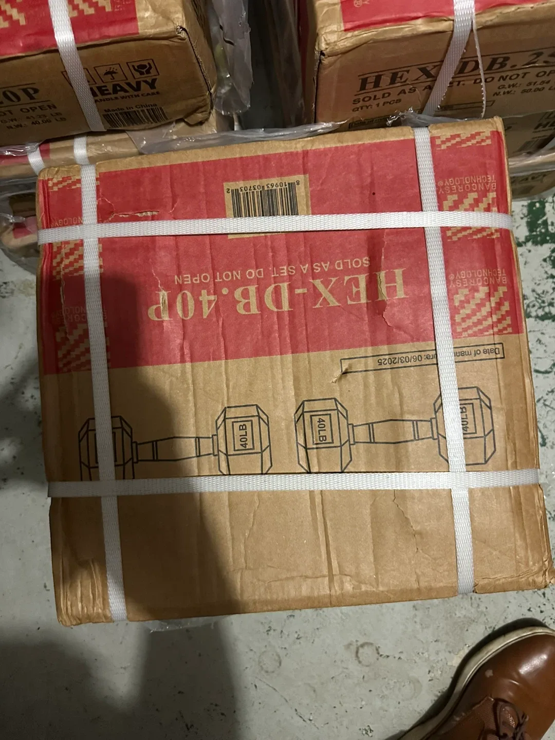 BRAND NEW Hex Dumbbells $1/pound image indicator(4)