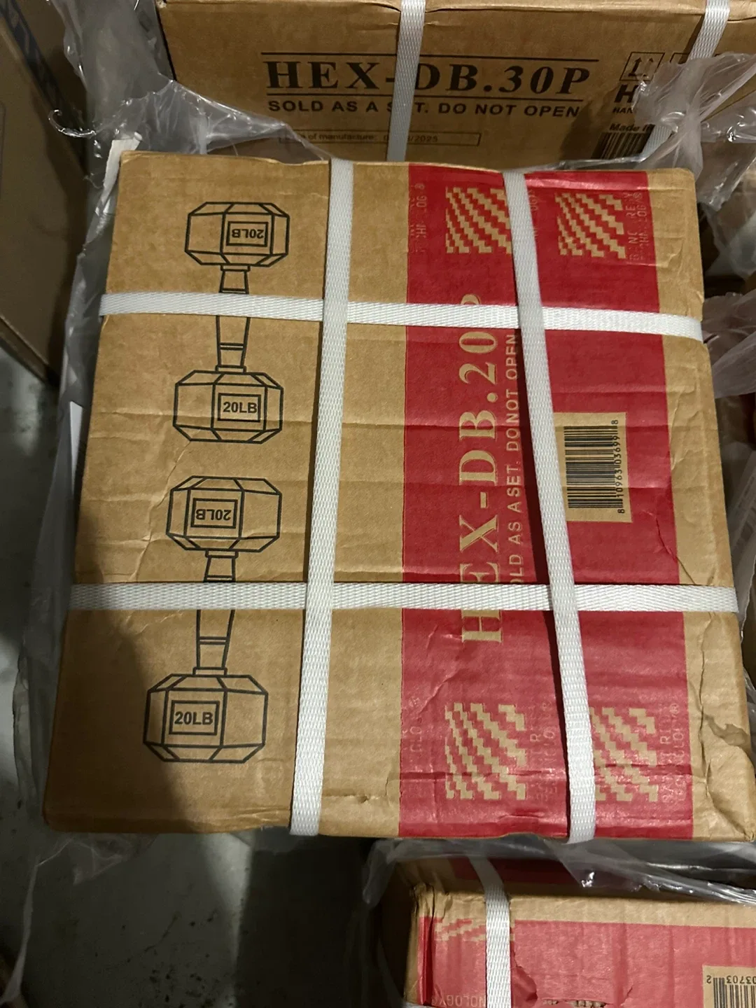 BRAND NEW Hex Dumbbells $1/pound image indicator(8)