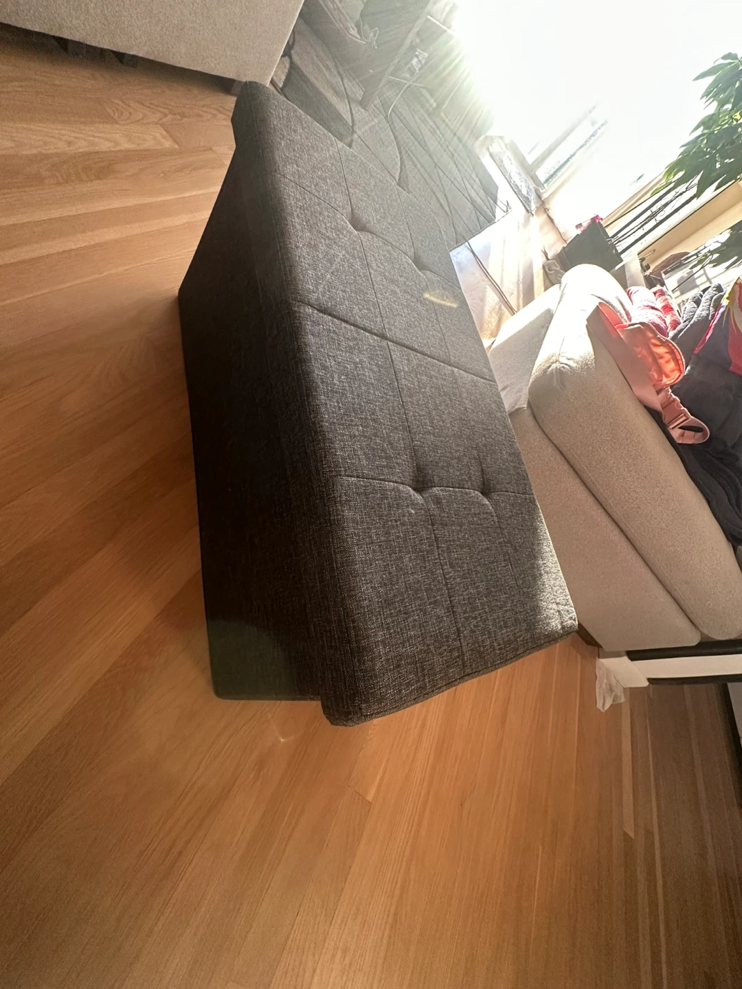 Storage Ottoman Bench - Brown - photo 2