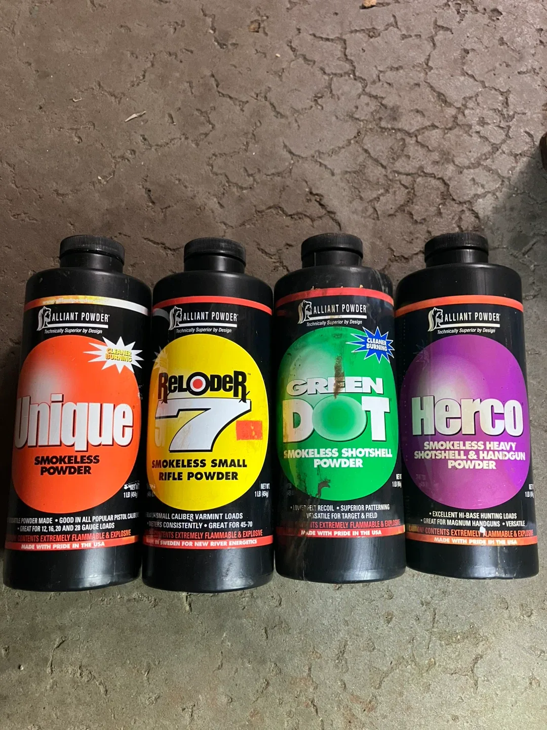 Various Smokeless Powder & Propellants image indicator(6)