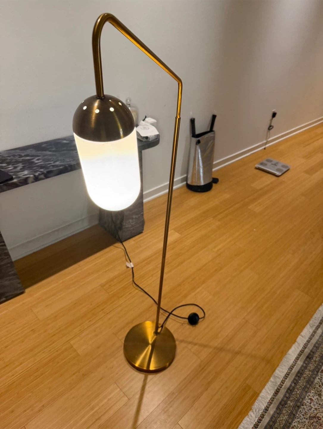 Modern Gold Floor Lamp - photo 2