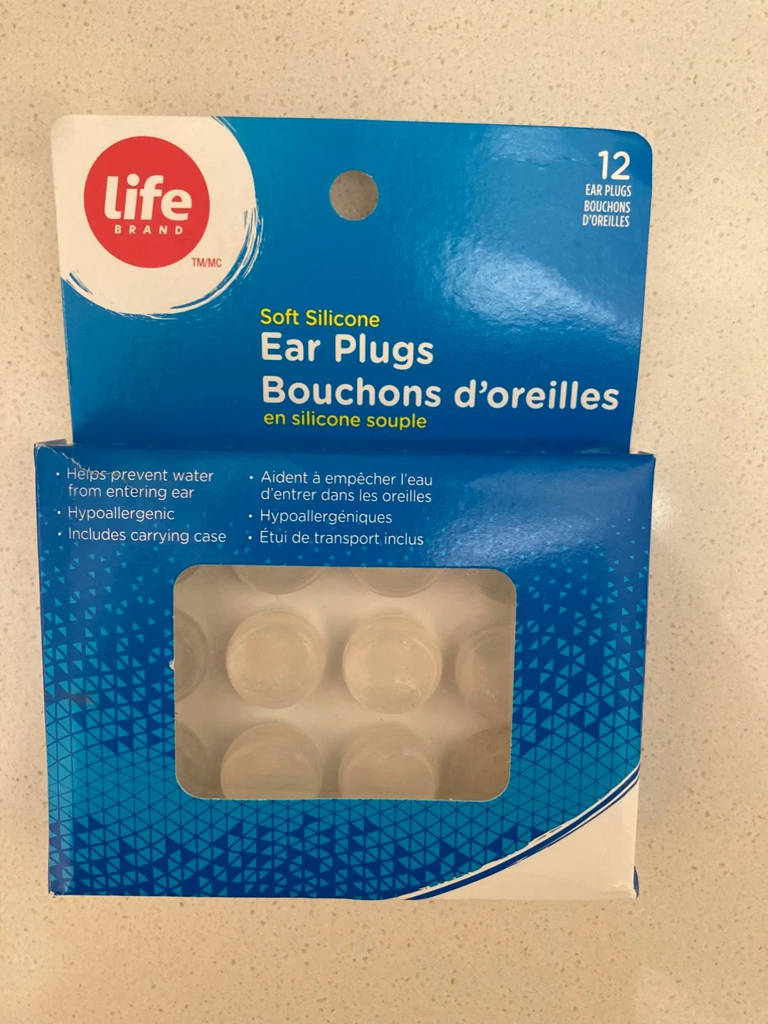 BNIB Life Brand Soft Silicone Ear Plugs - 12 pack thumbnail